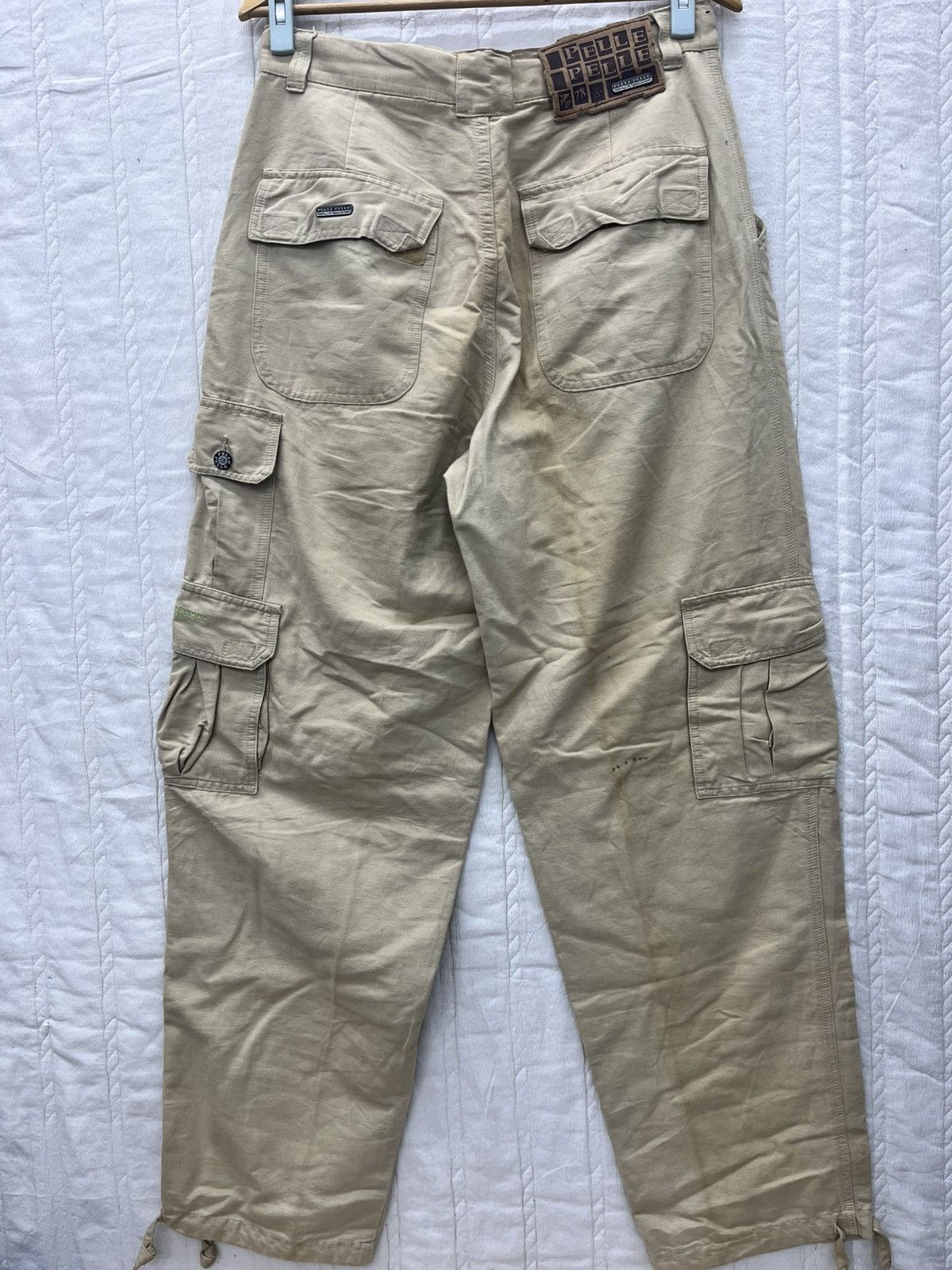 Marc Buchanan × Pelle Pelle PELLE PELLE TROUSER CARGO HI-FI DENIM Size US 32 / EU 48 - 6 Thumbnail
