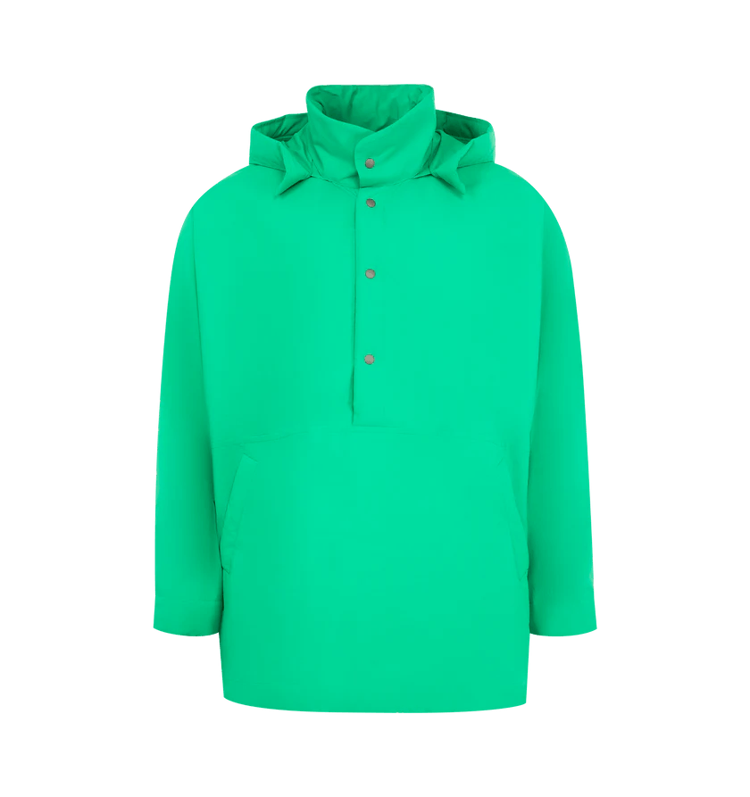 Issey Miyake o1h1sh11225 Padded Rim Shirt in Green Size US M / EU 48-50 / 2 - 1 Thumbnail