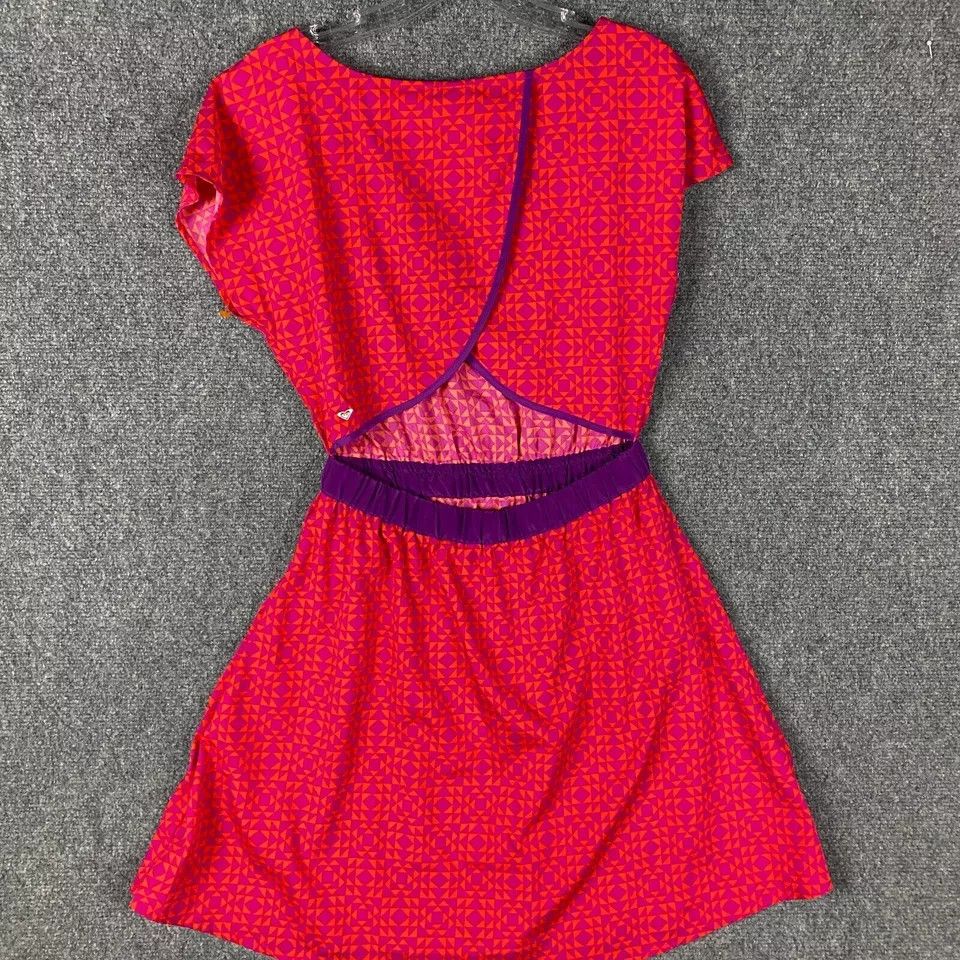 Other Roxy Dress Women's Small Half Sleeve 100% Polyester Adults S Size S / US 4 / IT 40 - 8 Thumbnail