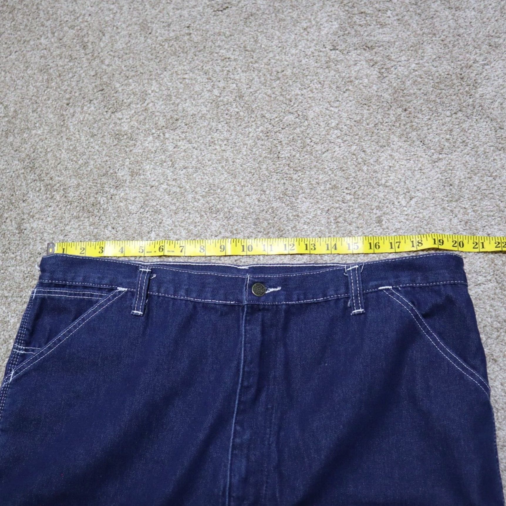 Sears VINTAGE Roebucks & Co. Jeans Pants Men 42 x32 Blue 80s 90s American Roebuck & Co. Pants Mens 42 Blue Jeans Vintage Size US 42 / EU 58 - 4 Thumbnail