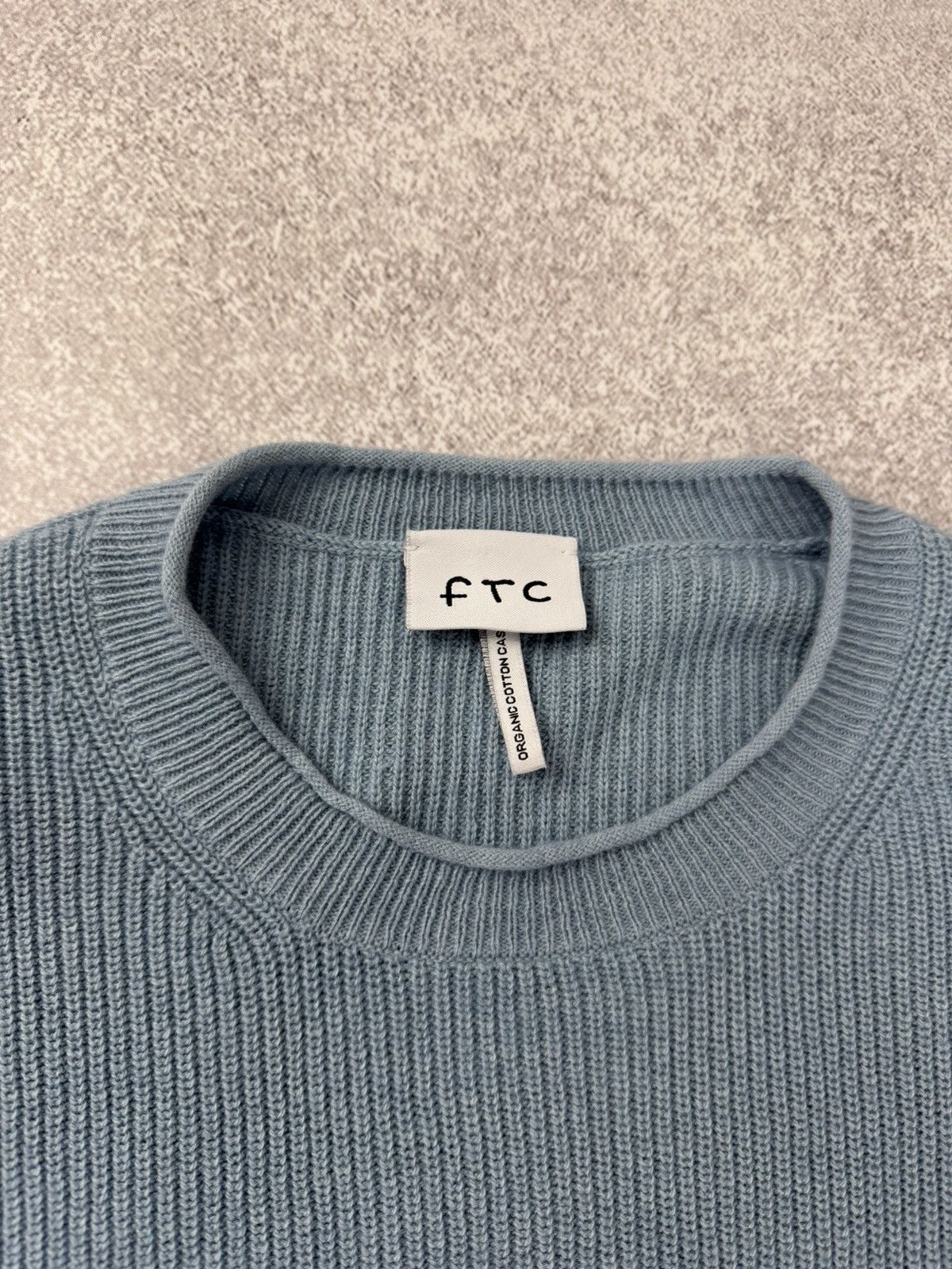 FTC FTC Organic Cotton Cashmere Knit Sweater Size 54 Size US L / EU 52-54 / 3 - 6 Thumbnail