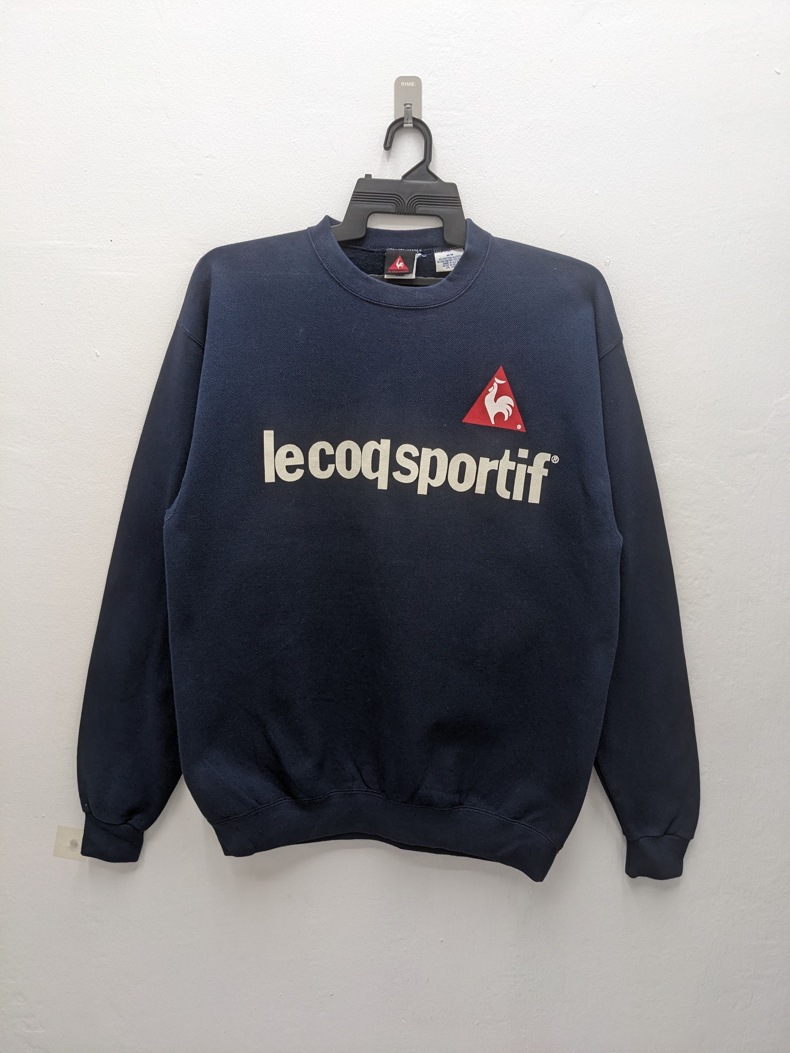 Le Coq Sportif Vintage 80s Le Coq Sportif Made In Usa Sweatshirt Size US M / EU 48-50 / 2 - 2 Thumbnail