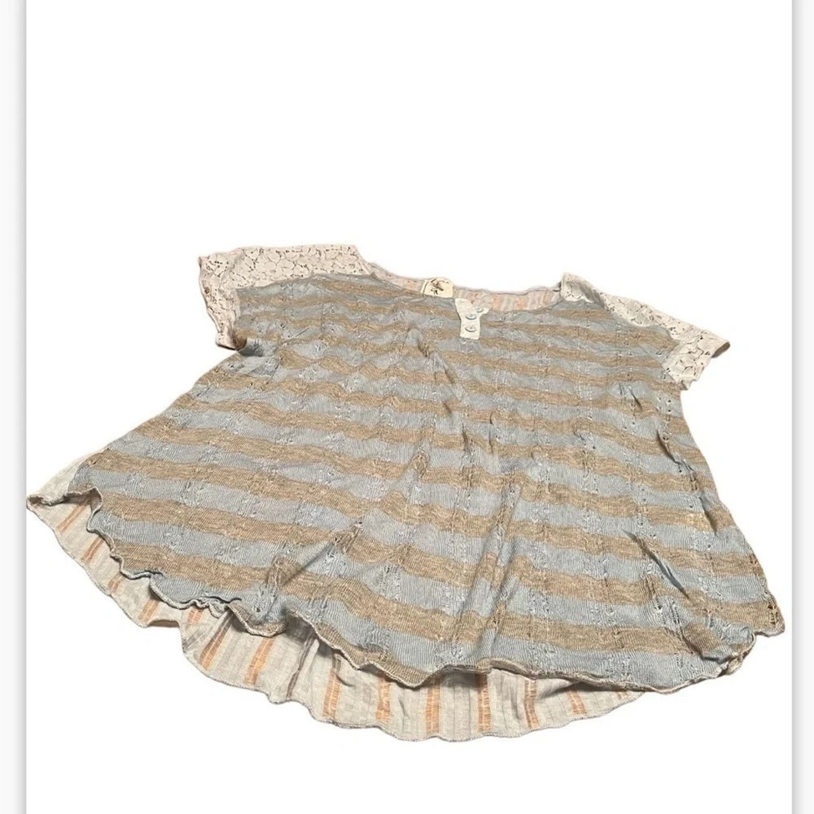 The Unbranded Brand Scrapbook scoop neck mixed print sweater, size 3X. Size 3XL / US 20-22 - 2 Thumbnail