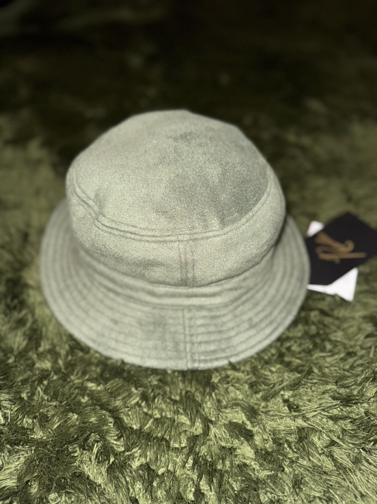 Needles [L] Needles Poly Fleece Embroidered Logo Bucket Hat Green Size ONE SIZE - 3 Thumbnail