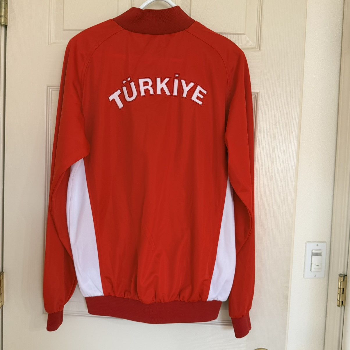 Nike Nike Türkiye Embroidered Track Jacket Red XXL Y2K Size US XXL / EU 58 / 5 - 6 Thumbnail