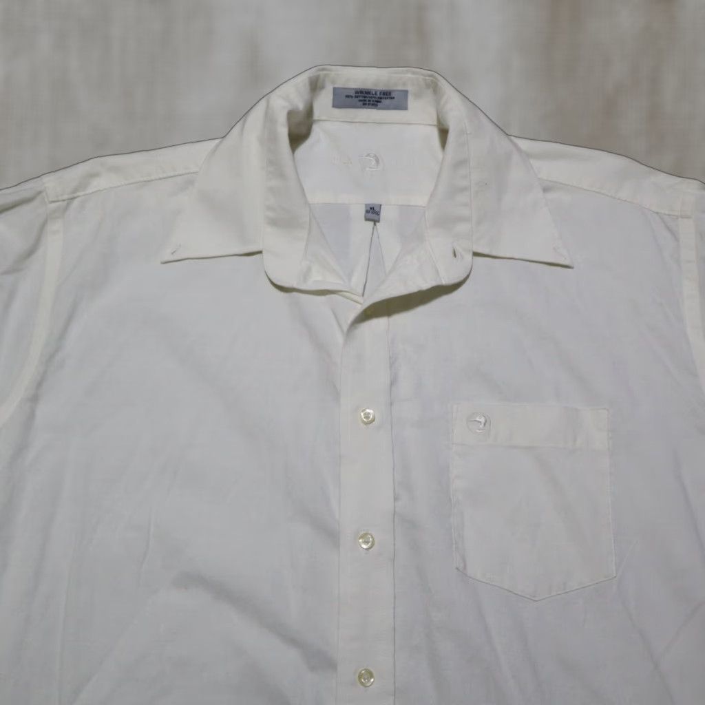 Vintage Duck Head Solid White Button Up Shirt Short Sleeve Adult Men's XL Size US XL / EU 56 / 4 - 1 Thumbnail