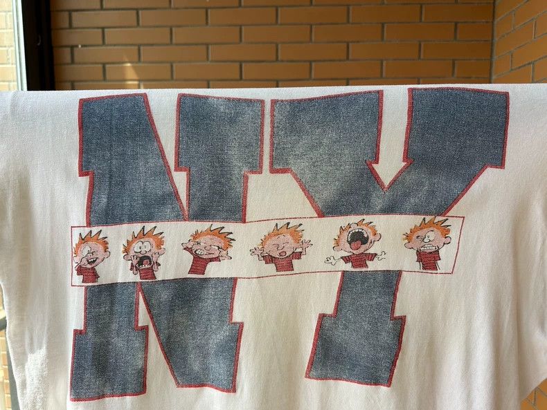 Vintage VintageTee 90s Cartoon New York 2505-Nextarrow Size US XL / EU 56 / 4 - 3 Thumbnail