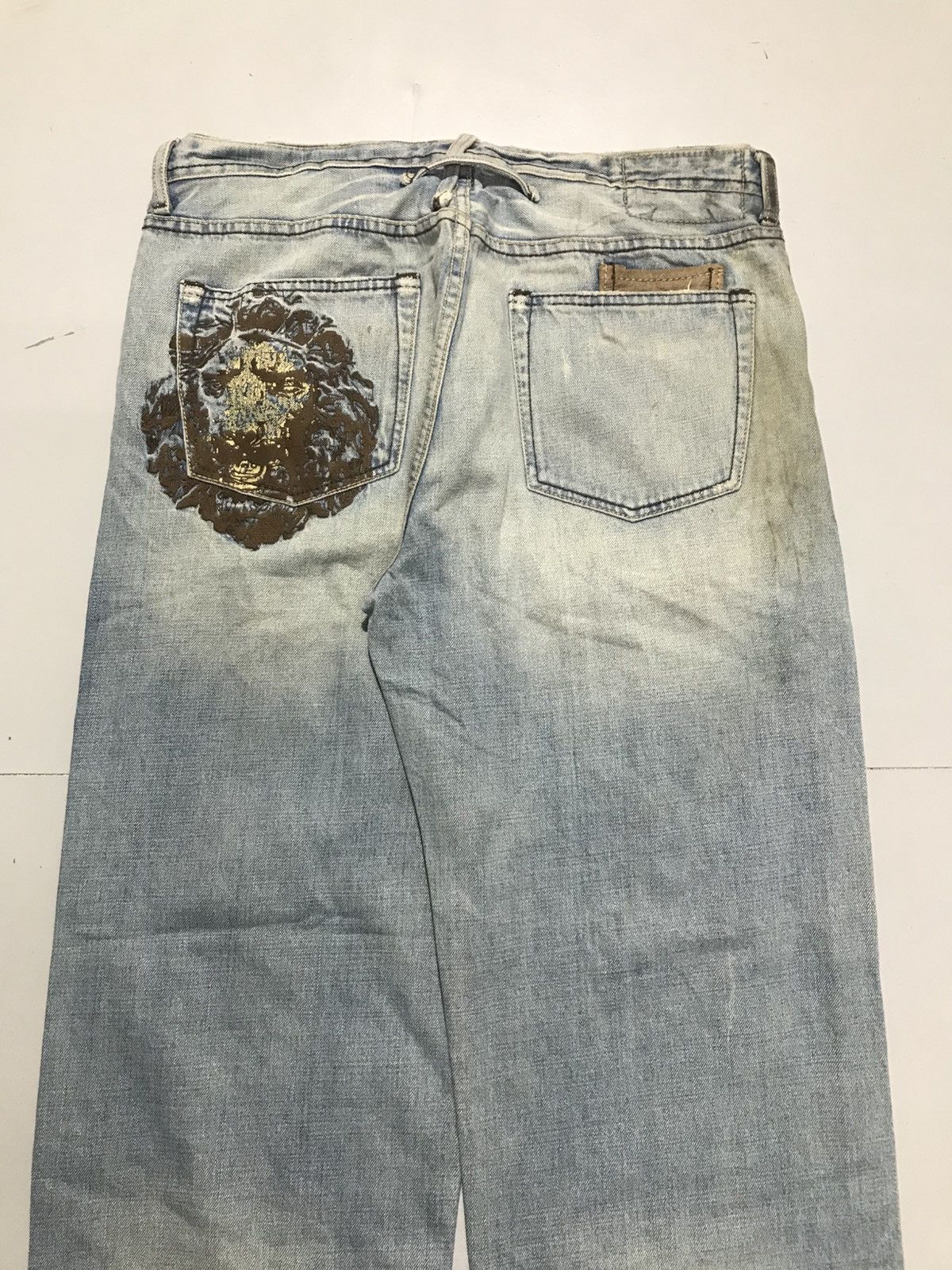 Southpole Vintage live rechanics embroidered denim Size US 36 / EU 52 - 10 Thumbnail
