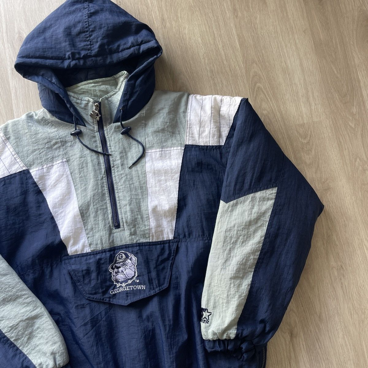Starter × Vintage Vintage 90s Georgetown Starter Size US L / EU 52-54 / 3 - 3 Thumbnail