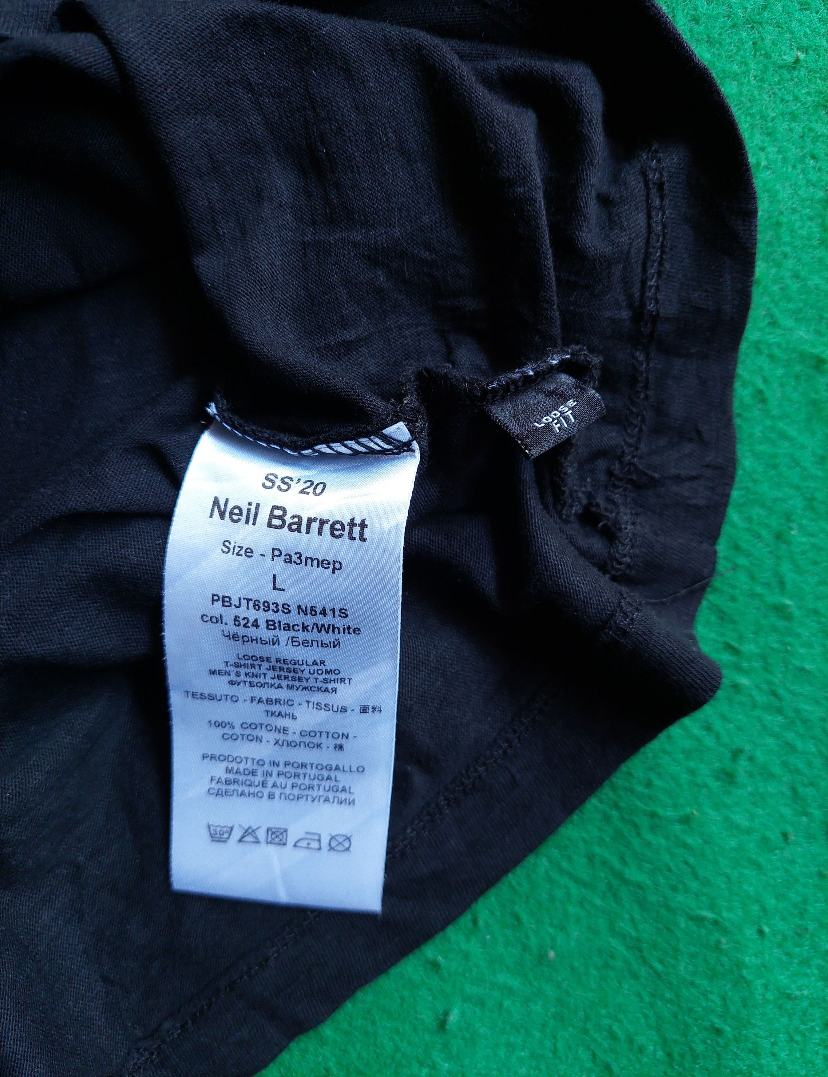 Designer × Neil Barrett NEIL BARRETT GRAFFITI BOLT TEE Size US M / EU 48-50 / 2 - 5 Thumbnail