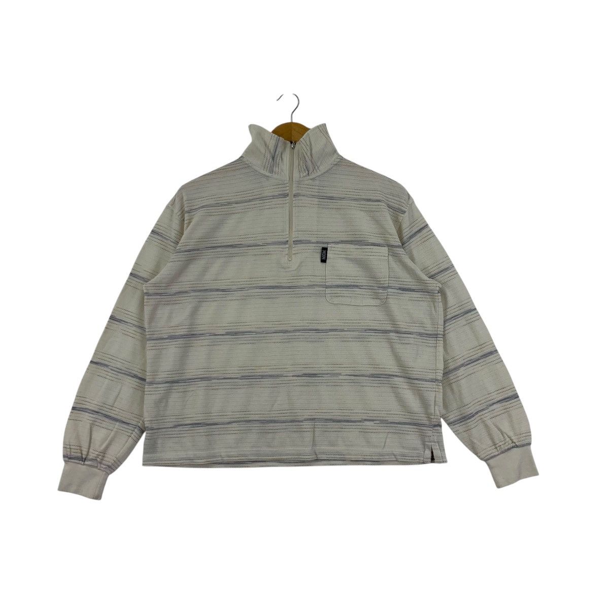 MCM Vintage MCM LEGERE COLLECTION Half Zipper Tee Shirt Size L / US 10 / IT 46 - 1 Thumbnail