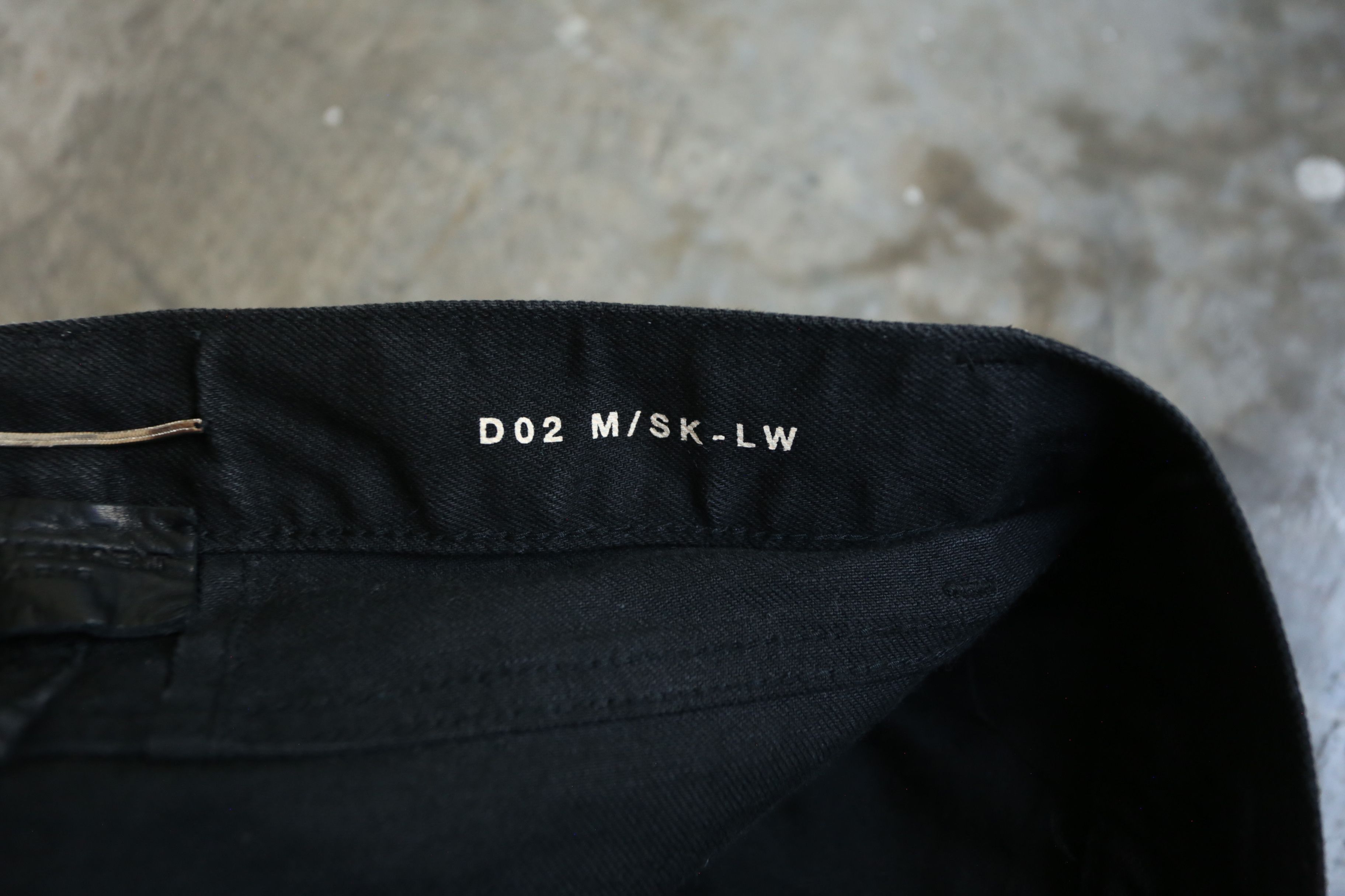 Saint Laurent Paris SLP - Hedi Slimane - F/W 15 - D02 Crash Denim Jean Size US 30 / EU 46 - 4 Thumbnail