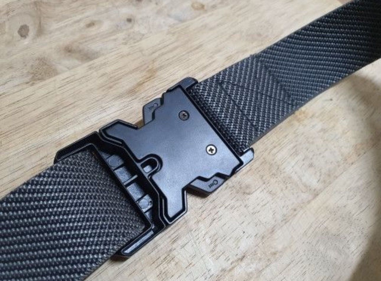 Japanese Brand 125 cm Quick Release Tactical Outdoor Belt Size ONE SIZE - 3 Thumbnail
