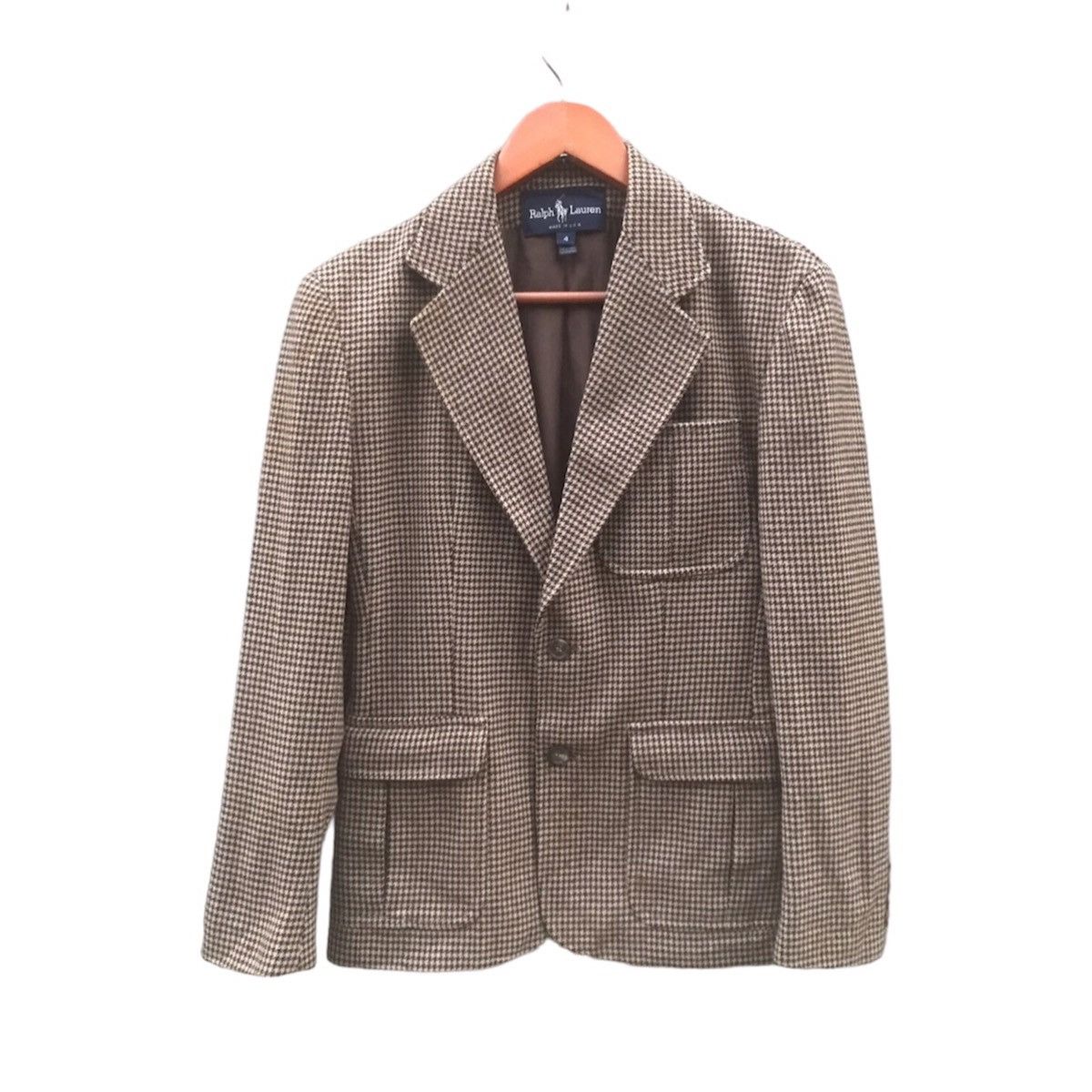 Polo Ralph Lauren Archive Vintage Ralph Lauren Houndstooth Hacking Jacket Size US M / EU 48-50 / 2 - 1 Thumbnail