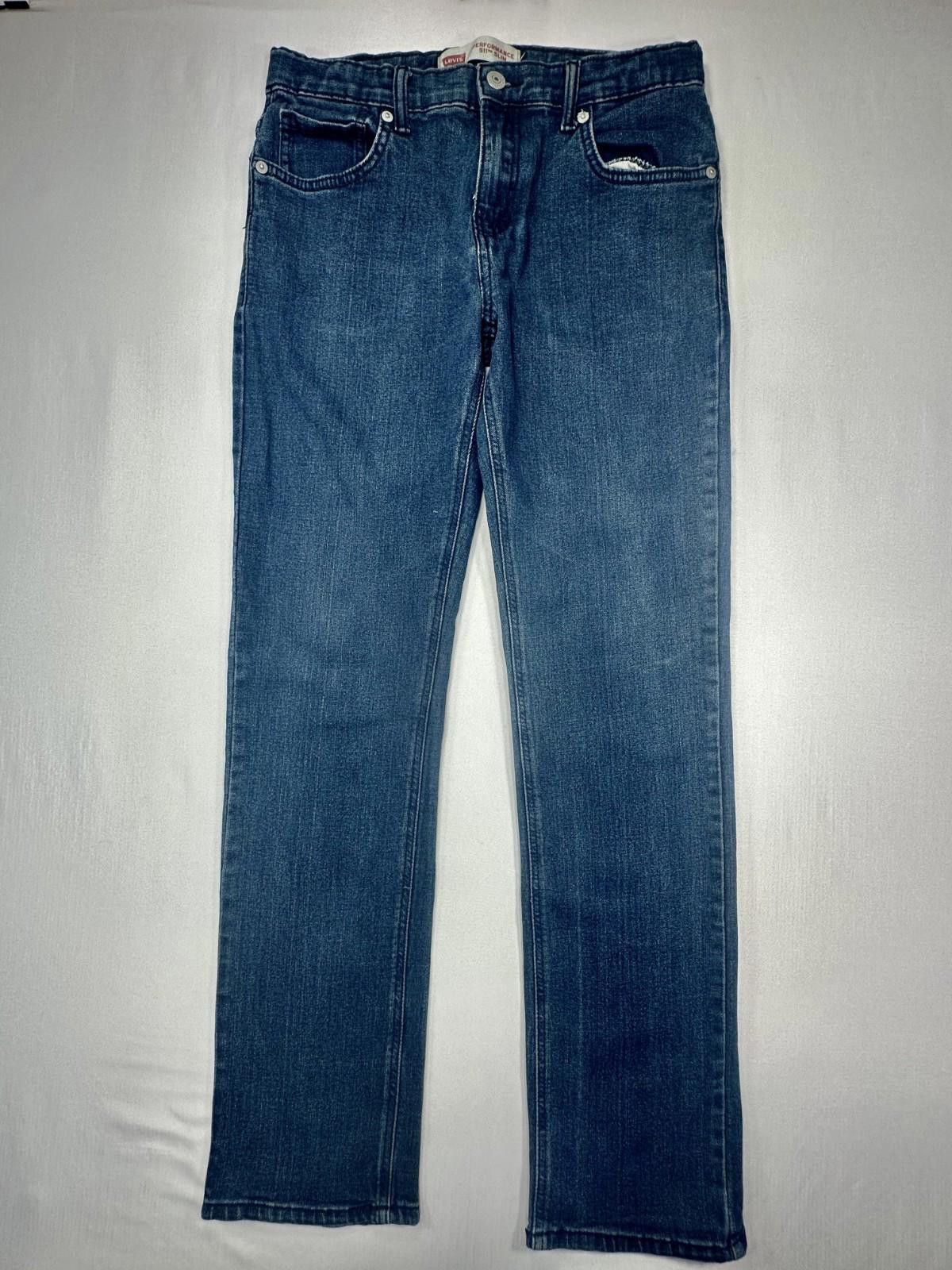 Levi's Levi's Performance 511 Slim Denim Blue Women's 18 Reg 29/31 Size 40" / US 18 - 1 Thumbnail