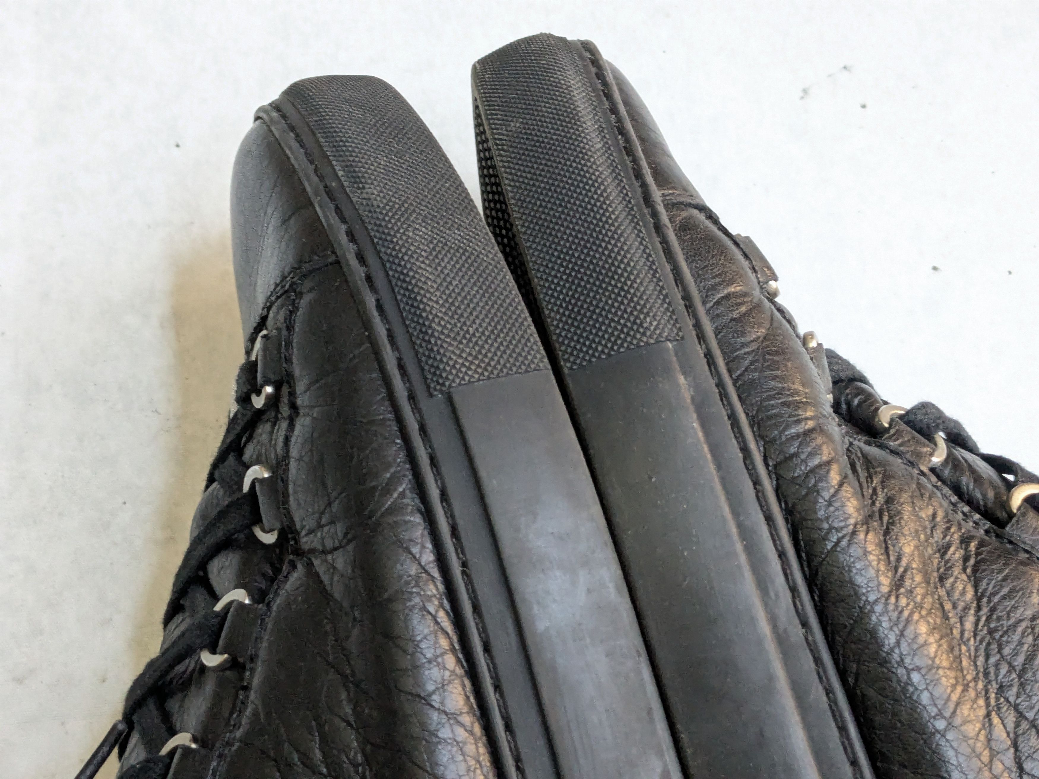 Balenciaga Balenciaga Arena High Tops Black Leather 10 Size US 10 / EU 43 - 11 Thumbnail