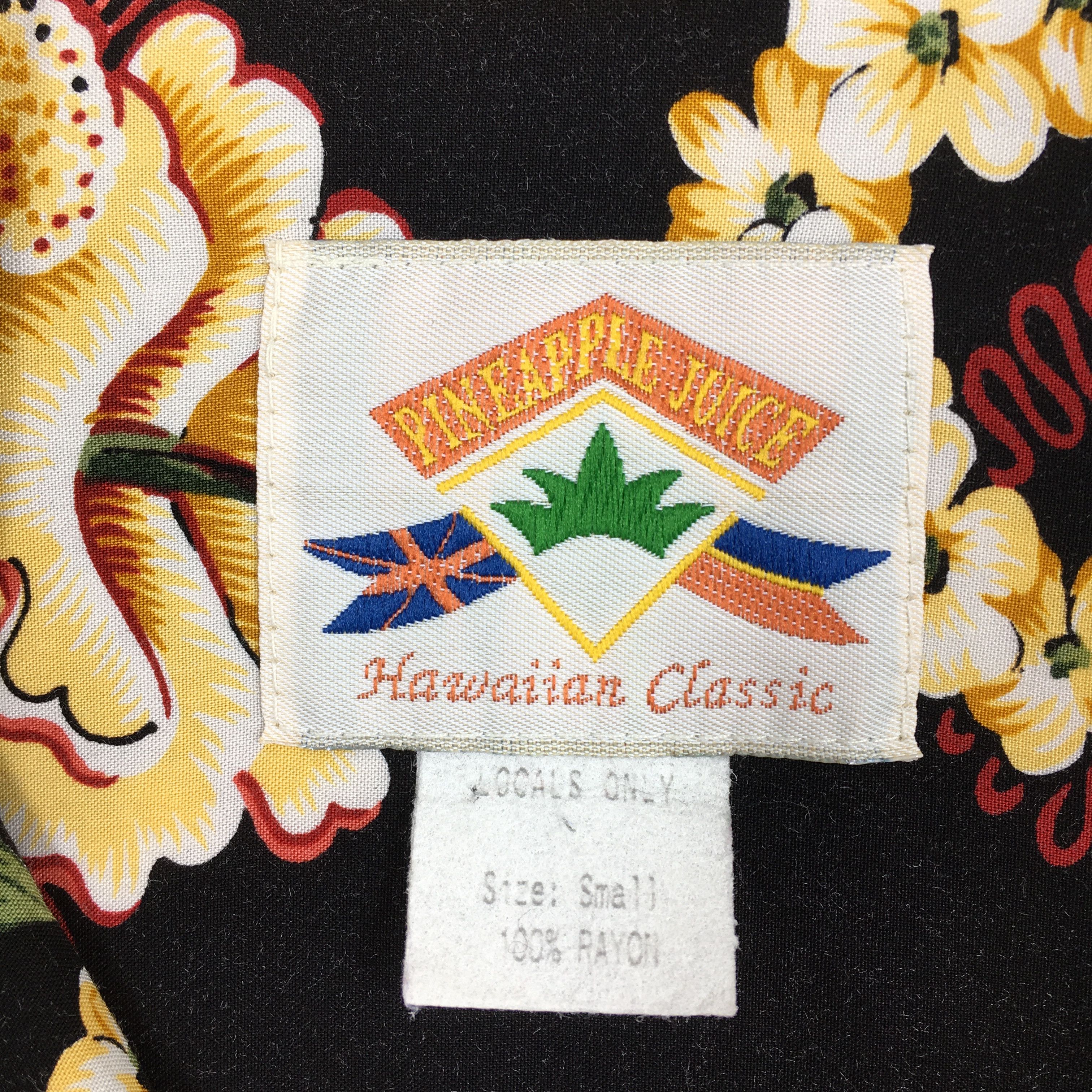 Life's a Beach Vintage Aloha Floral Tropical Pineapples Hawaii Shirt Small Size US S / EU 44-46 / 1 - 5 Thumbnail