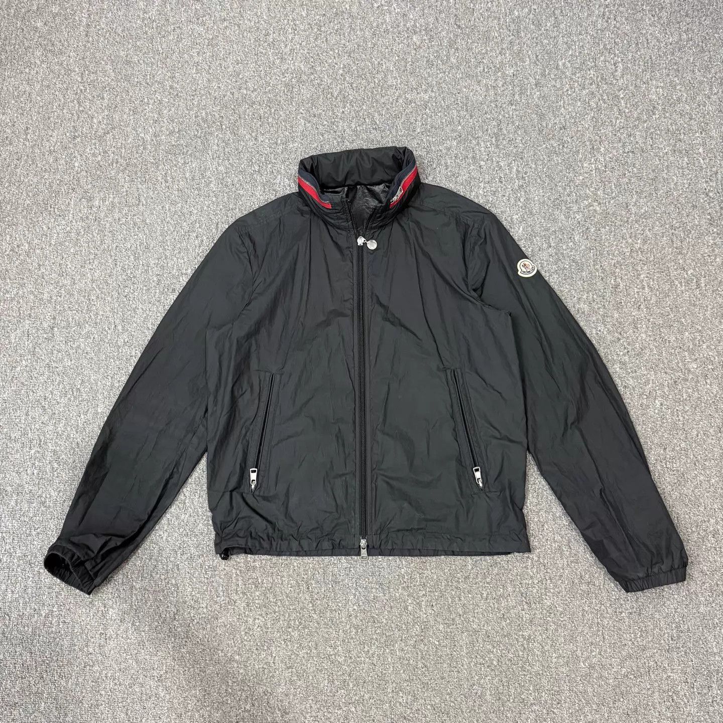 Moncler Moncler Black Collar Color Block Nylon Jacket 2 99 New Size US M / EU 48-50 / 2 - 1 Thumbnail