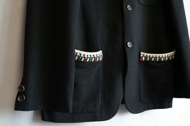 Yohji Yamamoto Yohji Yamamoto 89AW Note Patchwork Jacket 2503-Nextarrow Size US M / EU 48-50 / 2 - 3 Thumbnail