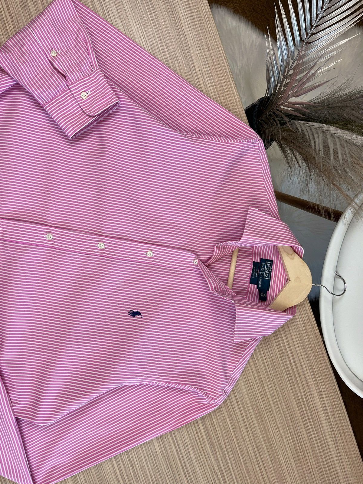 Polo Ralph Lauren Vintage Polo Ralph Lauren Shirts Button Ups Size US XL / EU 56 / 4 - 3 Thumbnail