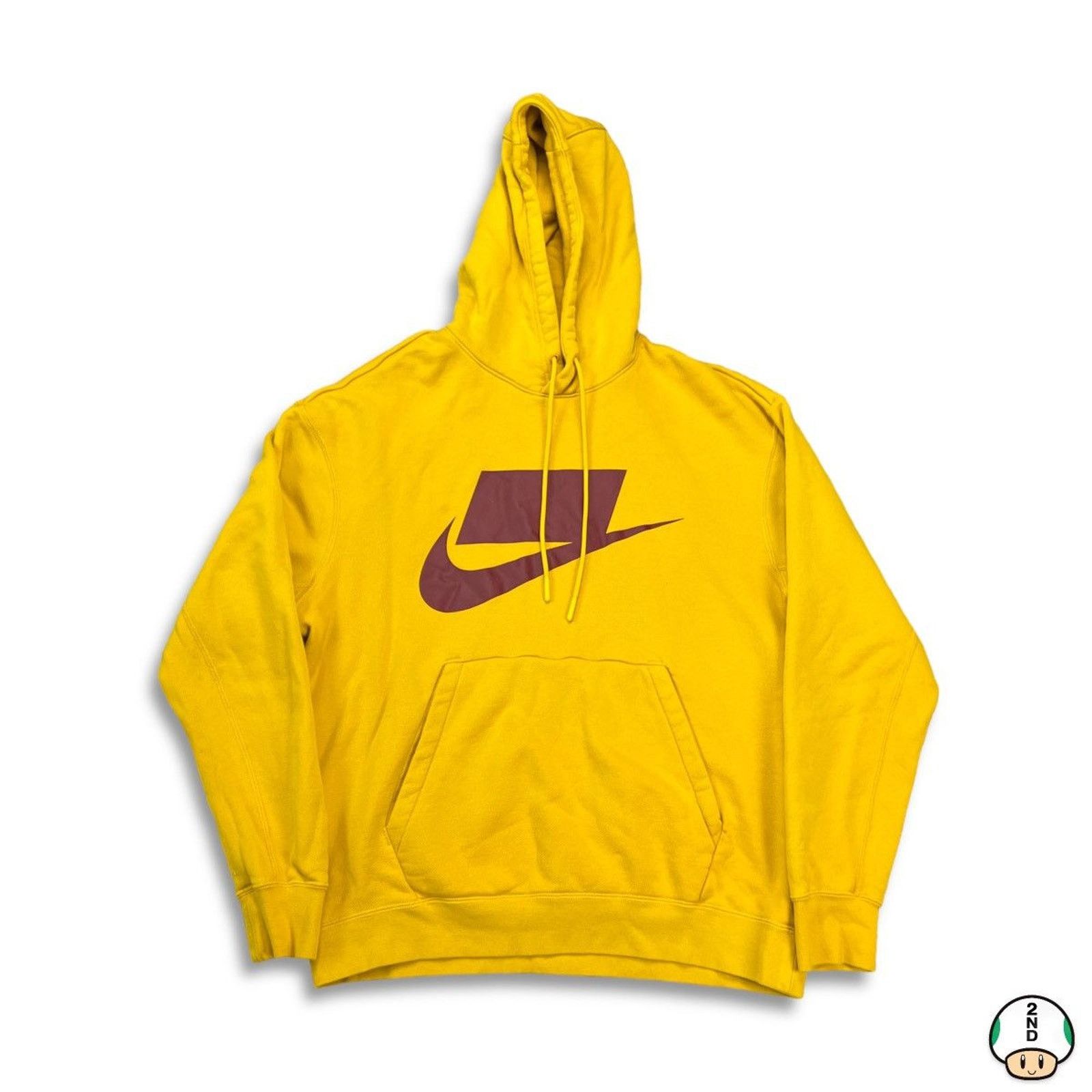 Nike × Vintage Nike Sportswear Hoodie Not A Sample Swoosh Hooded Sweatshirt Size US M / EU 48-50 / 2 - 1 Thumbnail