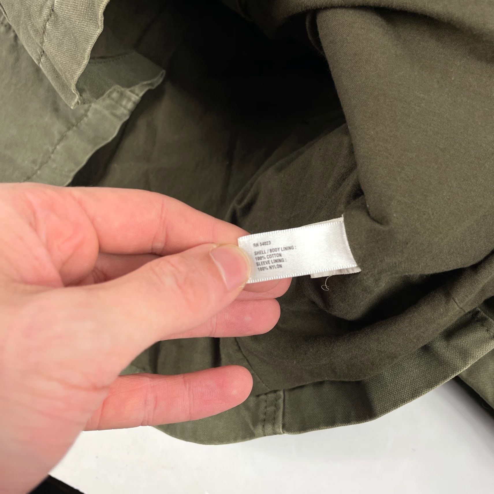 Gap VINTAGE Gap Jacket Mens M Green Field Utility Canvas Hooded Military Chore Size US M / EU 48-50 / 2 - 6 Thumbnail