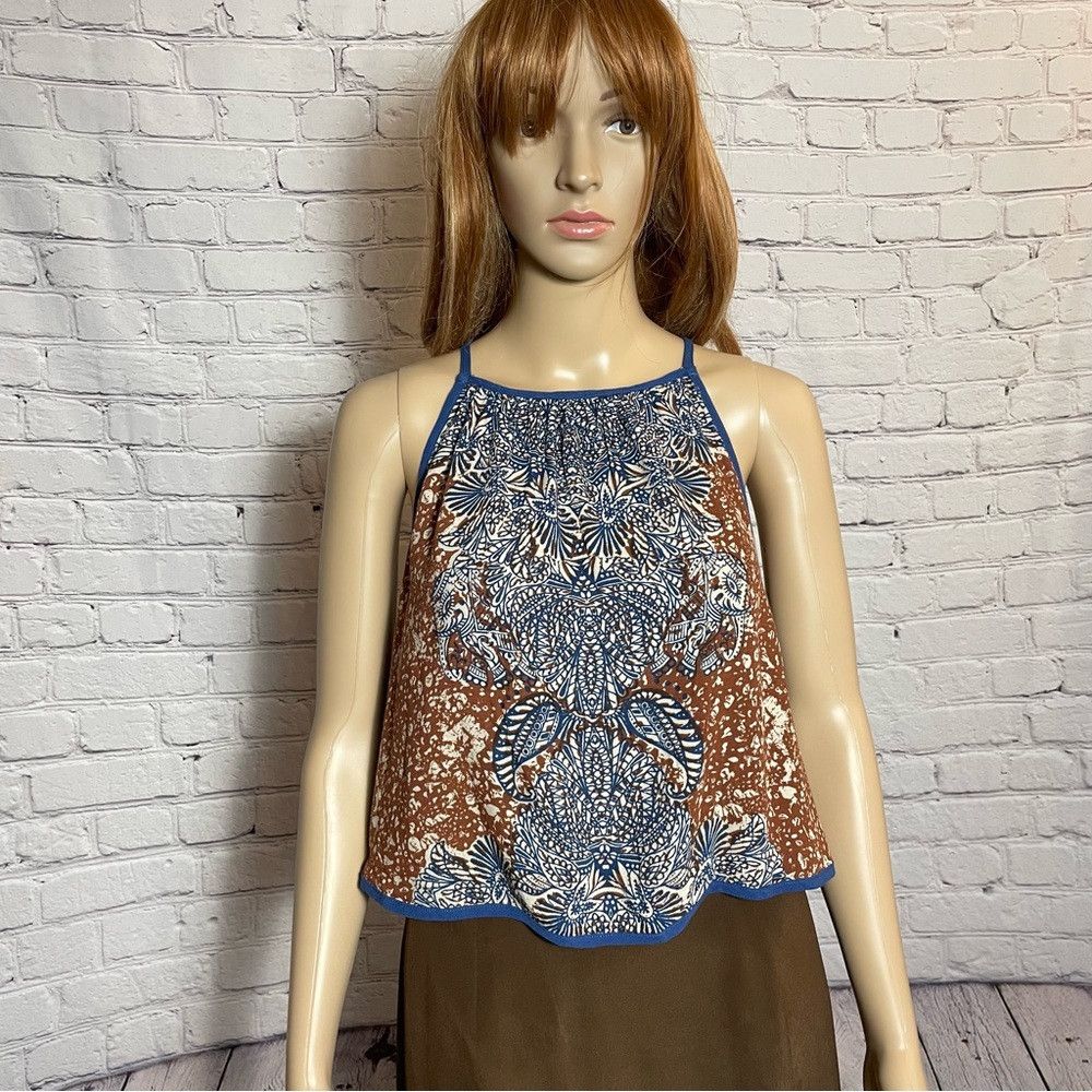 Free People New Free People Break Free Printed Top Size S Size S / US 4 / IT 40 - 1 Thumbnail
