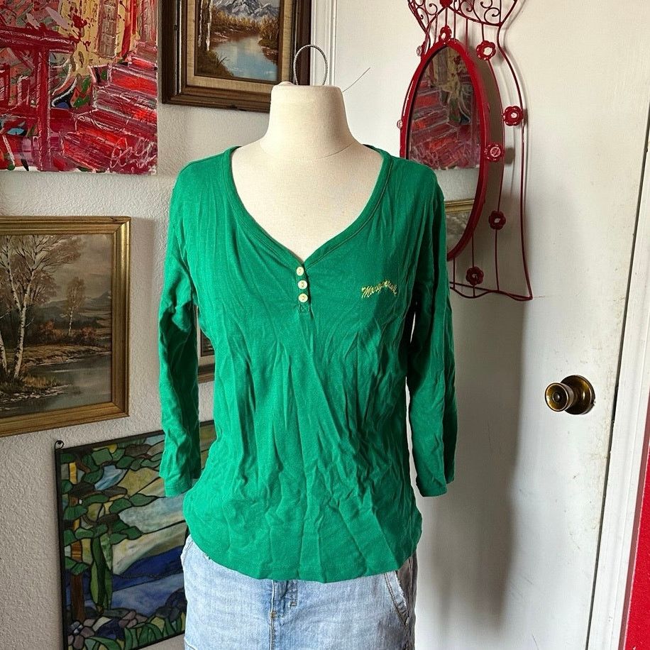 Other margaritaville green long sleeve shirt Size XL / US 12-14 / IT 48-50 - 1 Thumbnail
