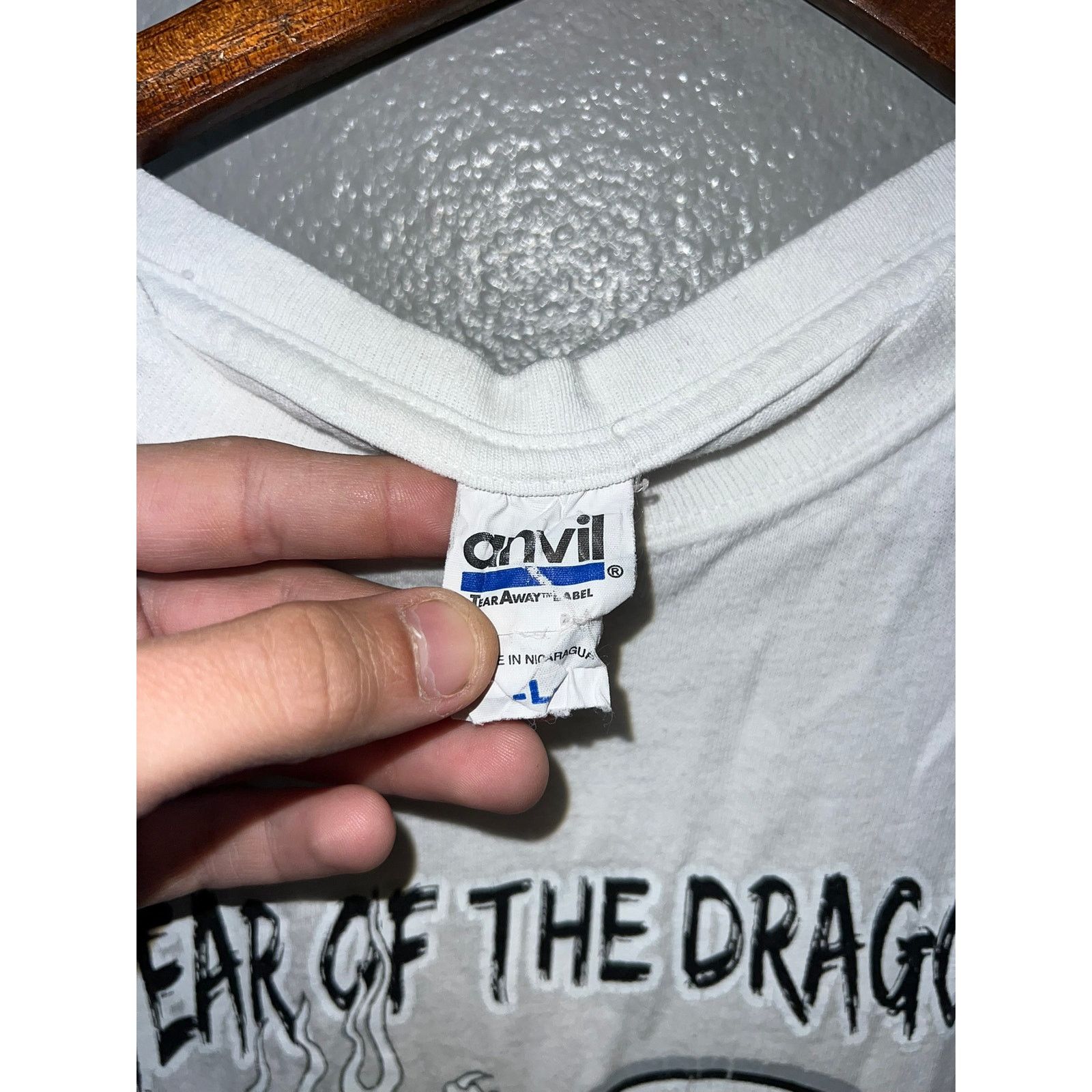 Anvil Vintage Year Of The Dragon Shirt Hawaii Yin Yang Tee VTG L Size US L / EU 52-54 / 3 - 6 Thumbnail
