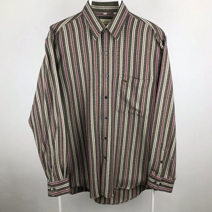 Playboy × Vintage (SY0228) VTG PLAYBOY CLASSIC STRIPED KNIT SHIRT Size US L / EU 52-54 / 3 - 1 Thumbnail