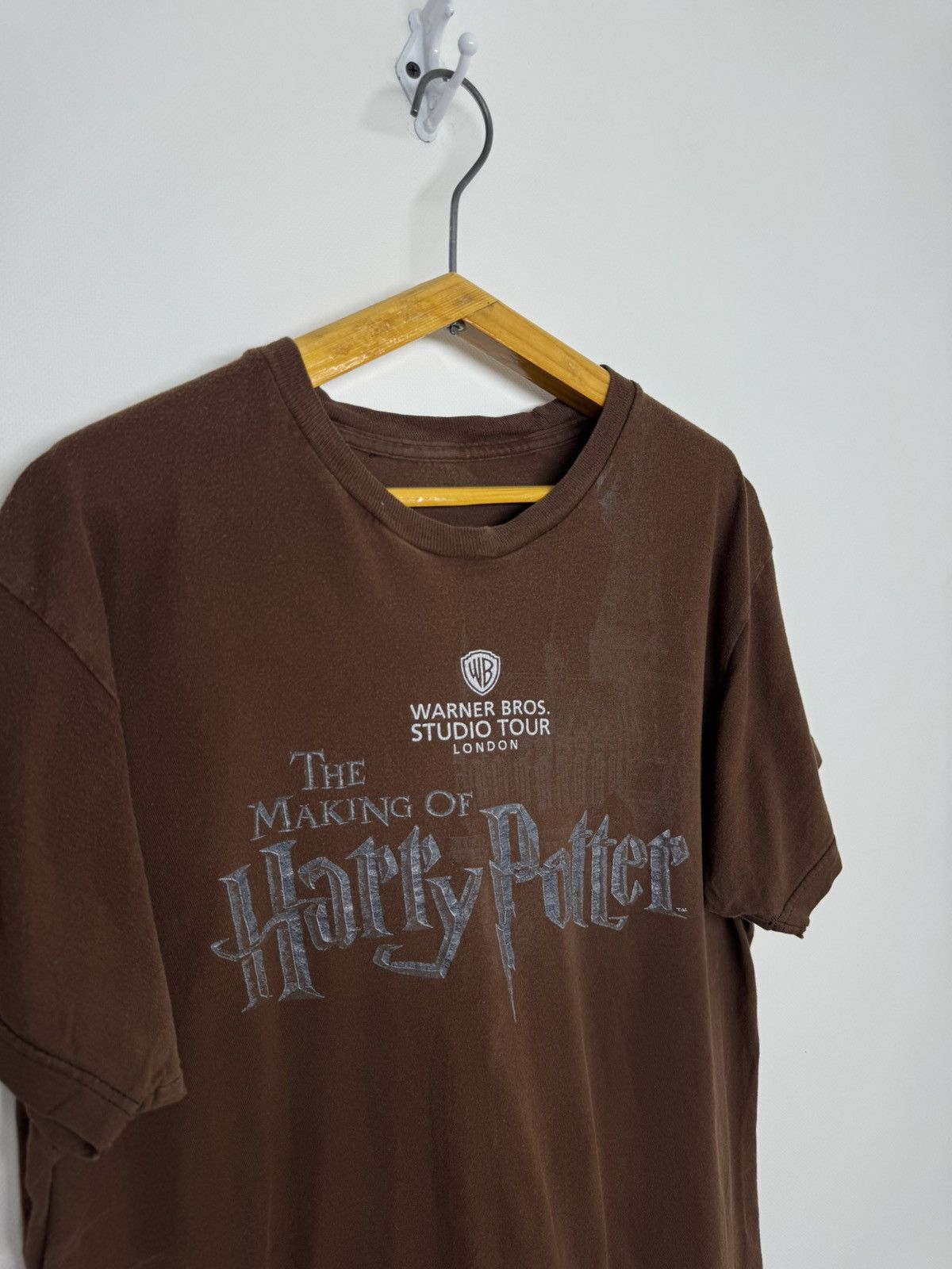 Vintage Vintage Y2k The Wizarding World of Harry Potter Brown Size US M / EU 48-50 / 2 - 7 Thumbnail