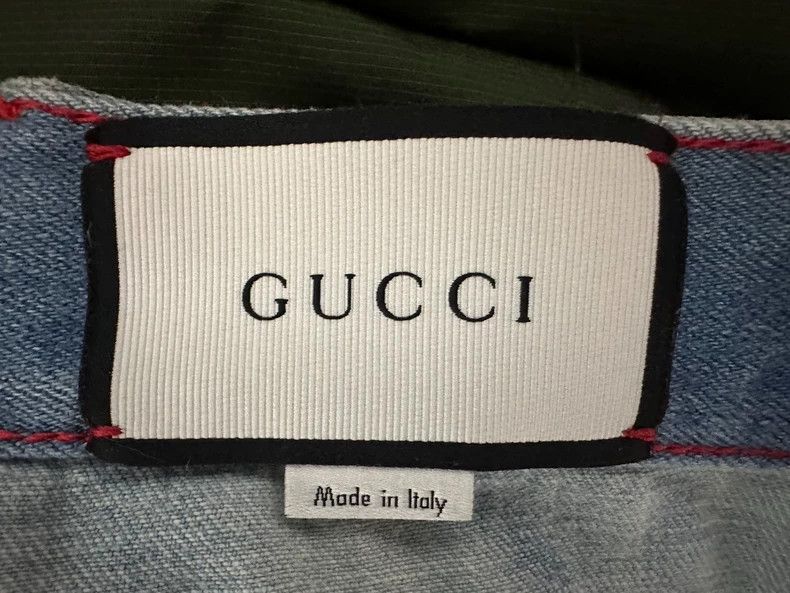 Gucci GucciHeavy industry denim fashion skirt 2503-Nextarrow Size 25" / US 0 / IT 36 - 4 Thumbnail