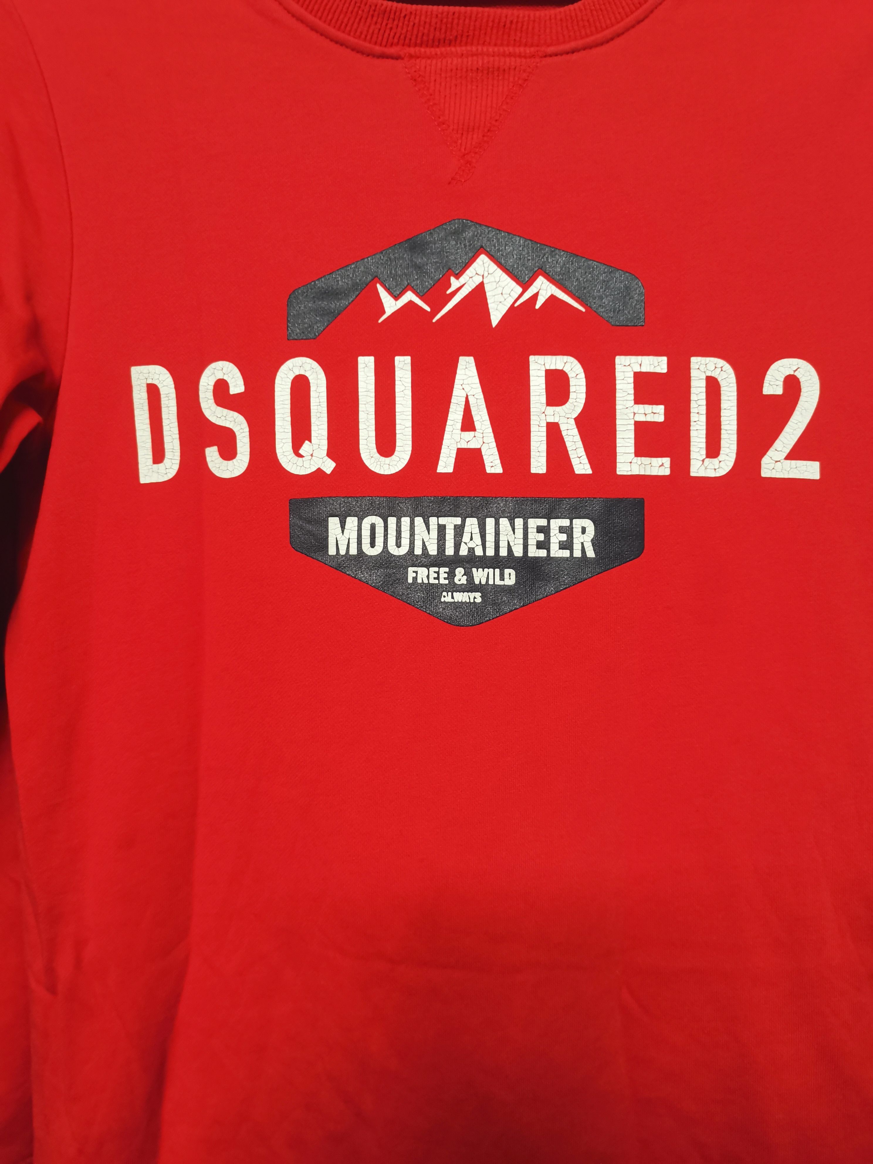 Dsquared2 × Vintage 🔥Vtg Dsquared2 Mountaineer Sweatshirt Size US XL / EU 56 / 4 - 4 Thumbnail
