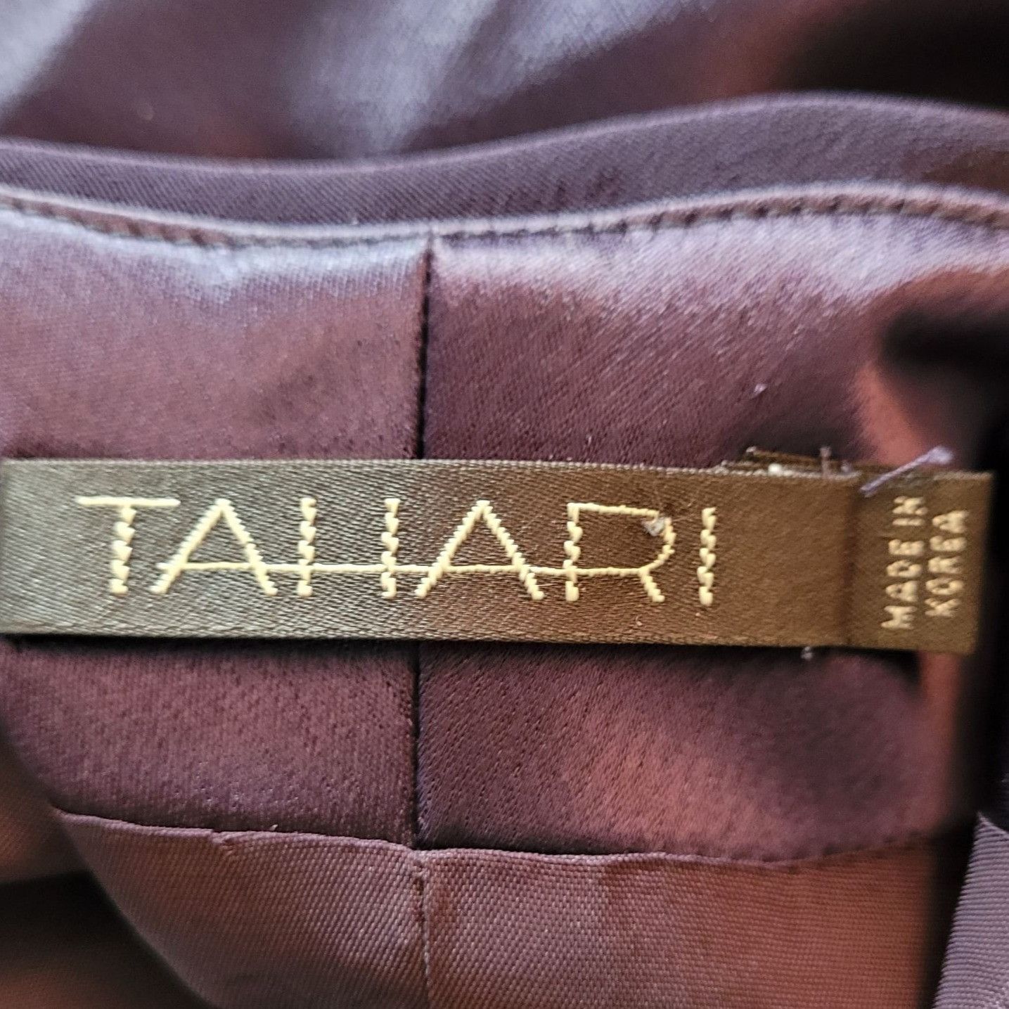 Elie Tahari Vtg Tahari Navy Gown Sz 12 Formal Peekaboo Cutout Draped Bac Size XL / US 12-14 / IT 48-50 - 3 Thumbnail
