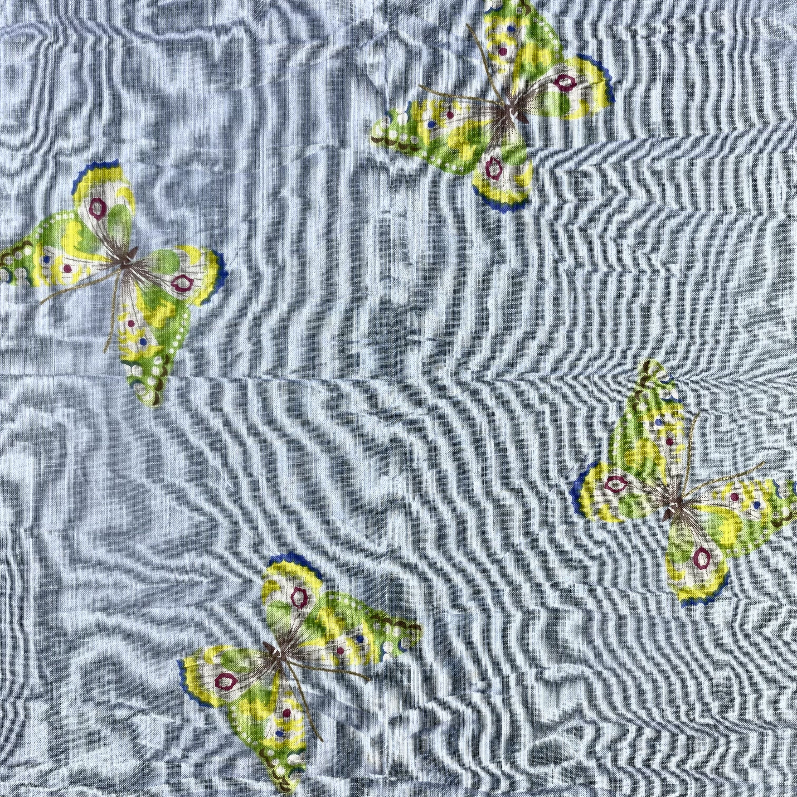 Hanae Mori Hanae Mori Handkerchief/Neckerchief/Bandana HC852 Size ONE SIZE - 4 Thumbnail