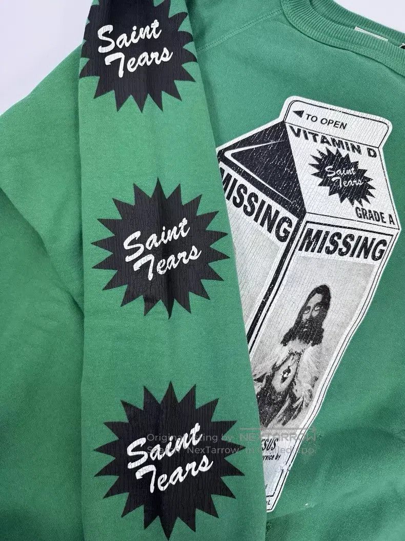 Saint Michael Saint Michael Distressed long-sleeved sweatshirts Size US M / EU 48-50 / 2 - 4 Thumbnail