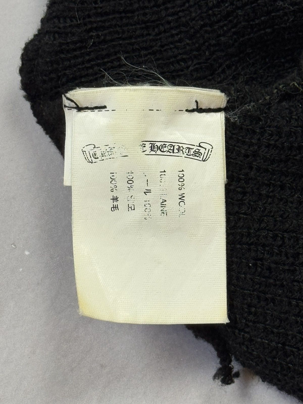 Chrome Hearts Vintage Chrome Hearts CH Logo Woolen Beanie Size ONE SIZE - 9 Thumbnail