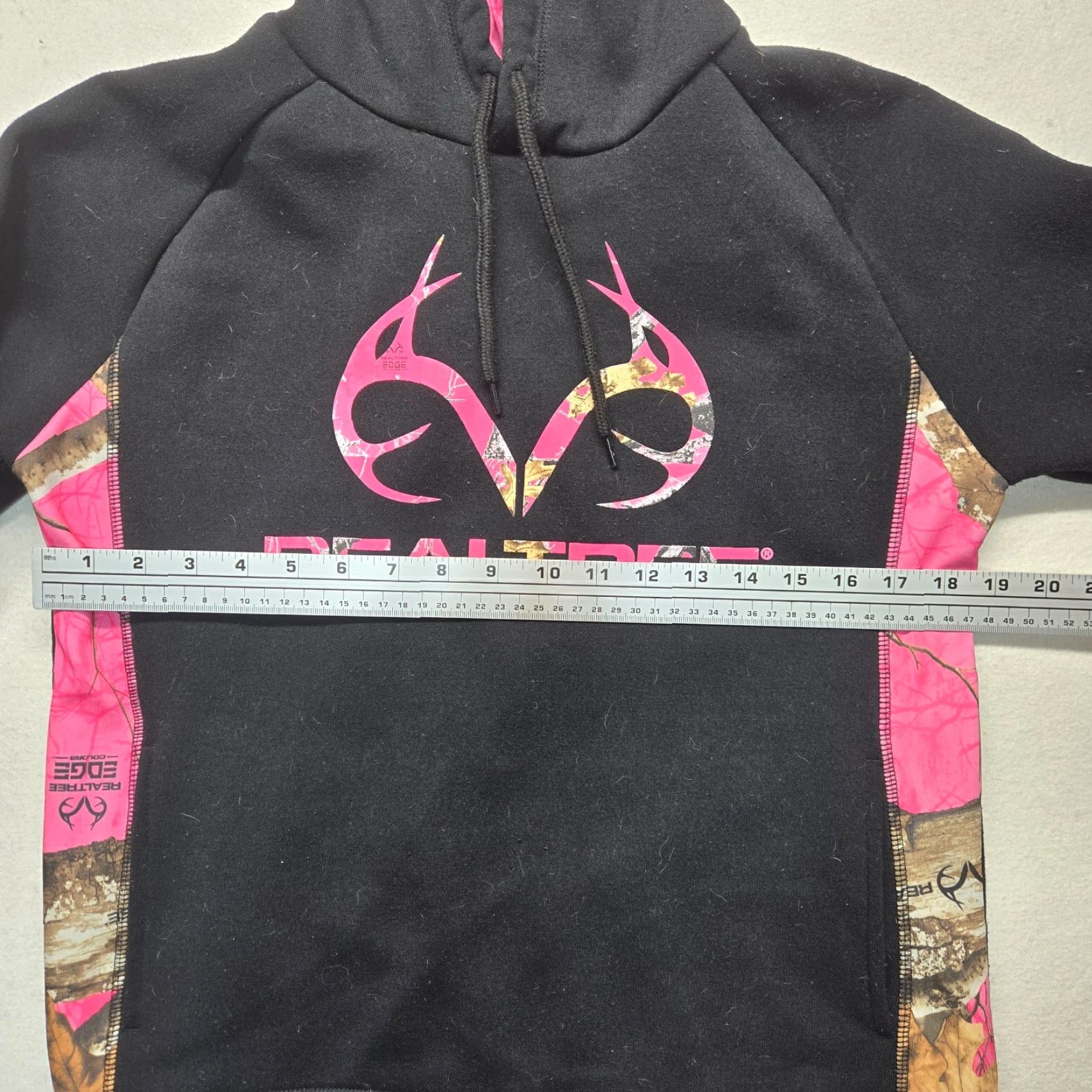 Under Armour Under Armour Hoodie Black Real Tree Pullover Women's M Medium Activewear Hooded Pockets Logo Embroidered Regular Women Clothing Jacket Size M / US 6-8 / IT 42-44 - 4 Thumbnail