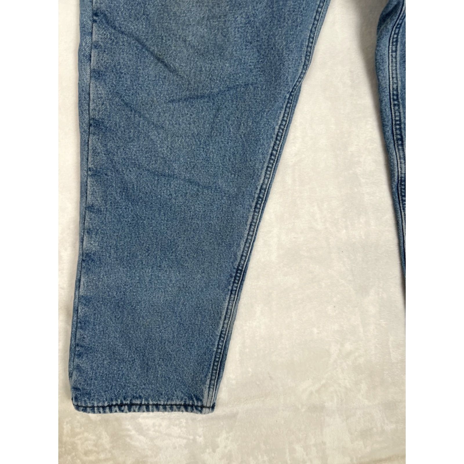 Carhartt VINTAGE Carhartt Jeans 5-Pocket Lined Insulated Denim Straight 40x32 Blue Medium Wash Men Mens Size US 40 / EU 56 - 2 Thumbnail