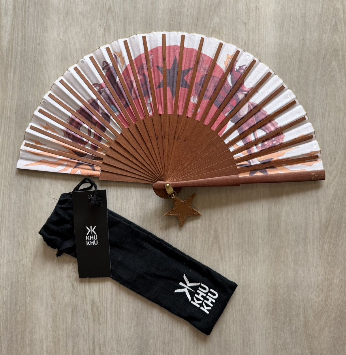 Other KHU KHU Handmade Rodeo Riders Handfan Size ONE SIZE - 2 Thumbnail