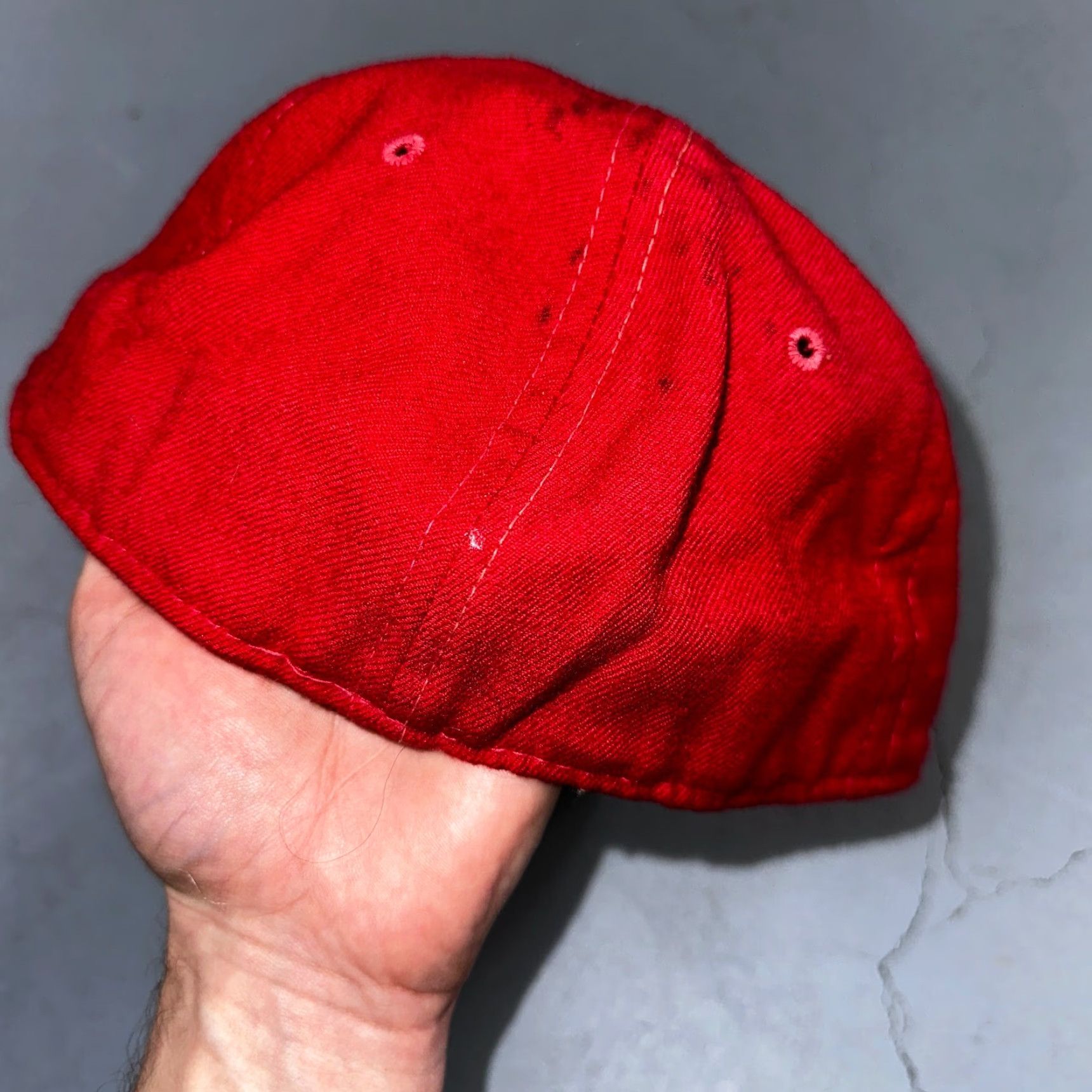 Sports Specialties VINTAGE St Louis Cardinals Sports Specialties SnapBack Hat Fitted 7 5/8 Red Wool Cap Size ONE SIZE - 4 Thumbnail