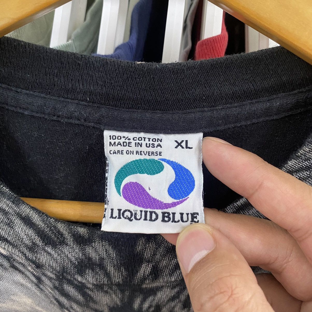 Liquid Blue Vintage 90’s Artic Wolf American Wildlife Size US XL / EU 56 / 4 - 5 Thumbnail