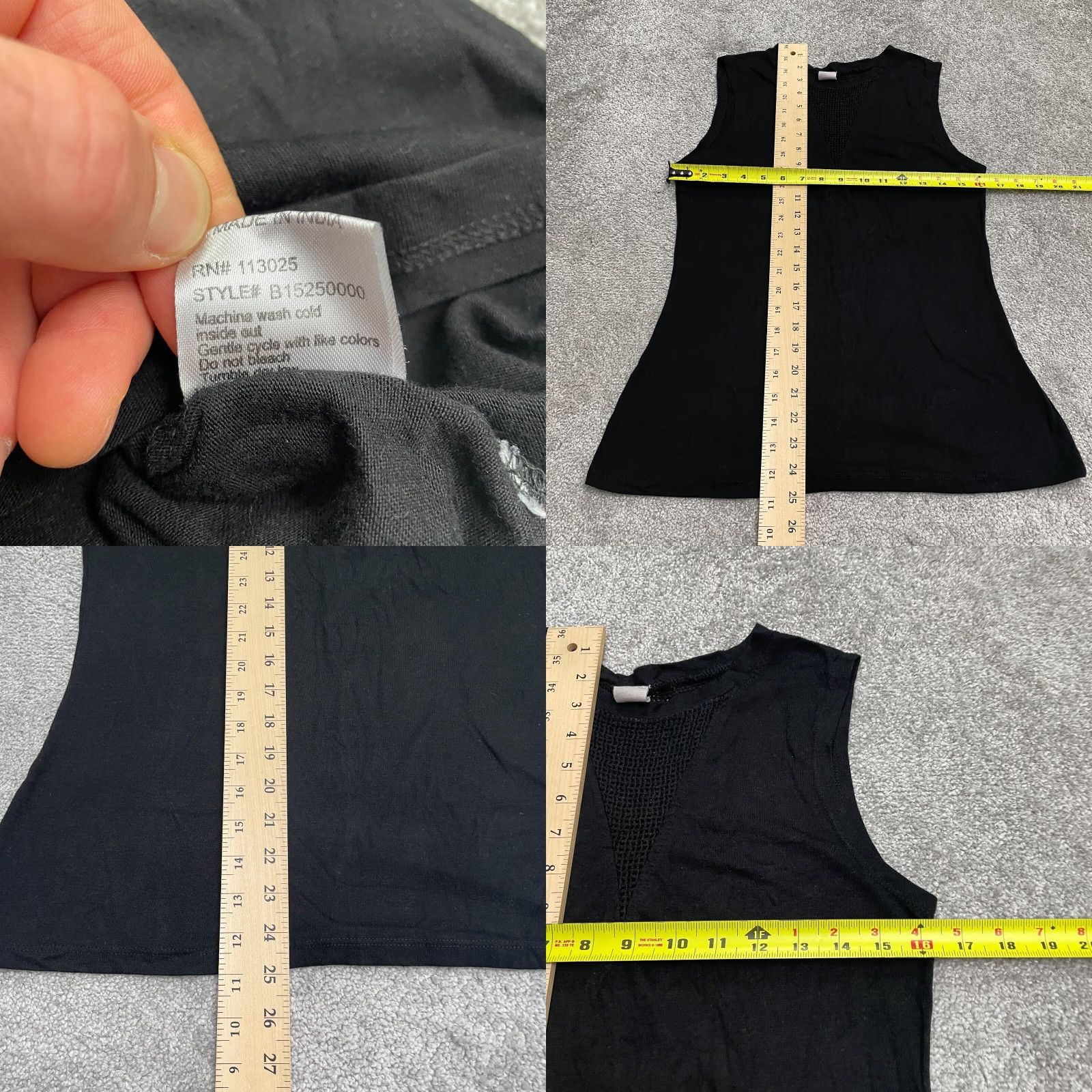 Vintage VINTAGE? (No) Darling Blue Tank Top Women's Basic Solid Blue Sleeveless Round Neck Breathable Lightweight Stretch Casual Summer Spring Autumn M Womens Size M / US 6-8 / IT 42-44 - 8 Thumbnail