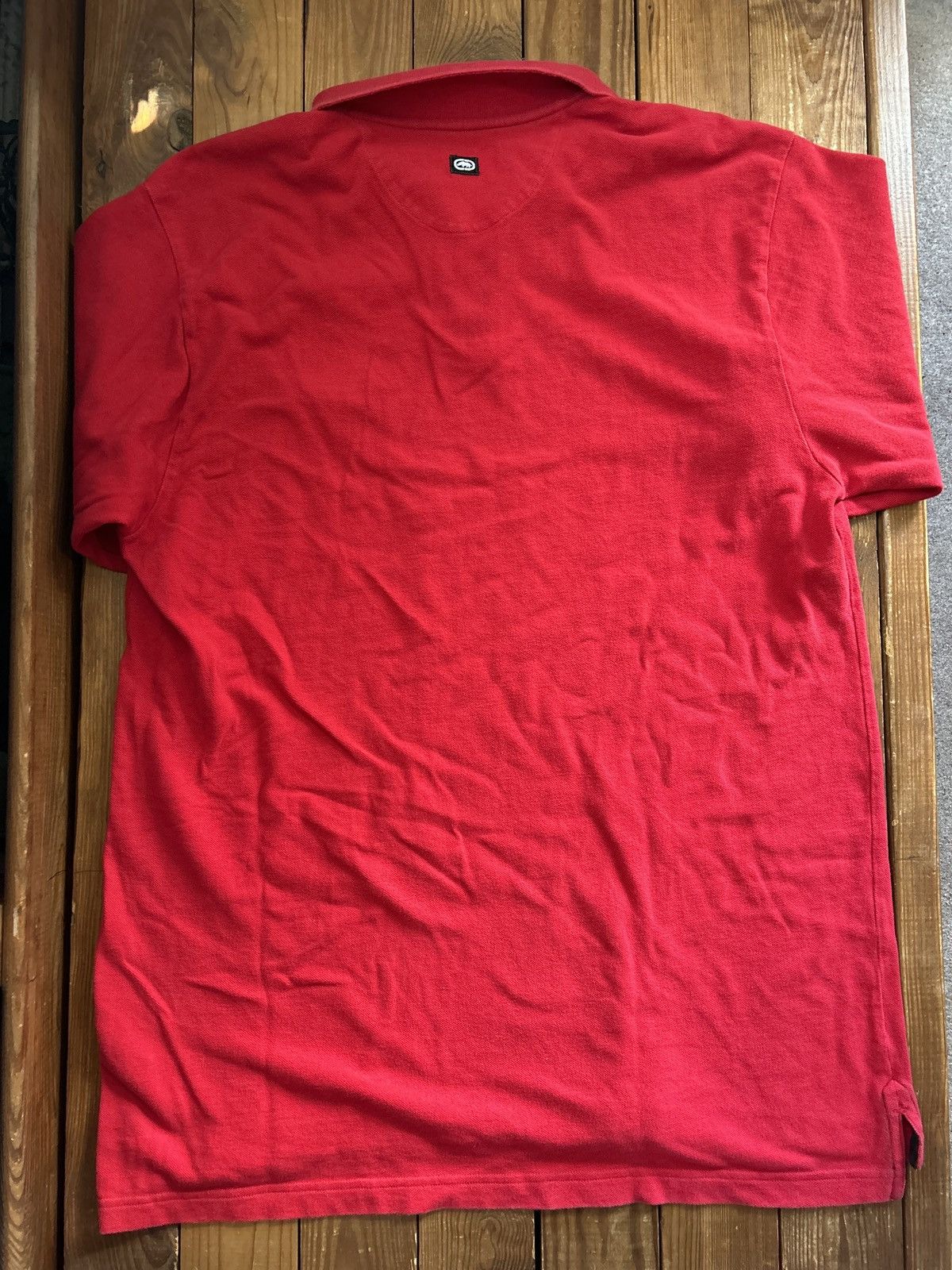 Ecko Unltd. × Vintage Vintage Y2K Ecko Unltd Rhino Red Polo T-Shirt Size US XXL / EU 58 / 5 - 3 Thumbnail