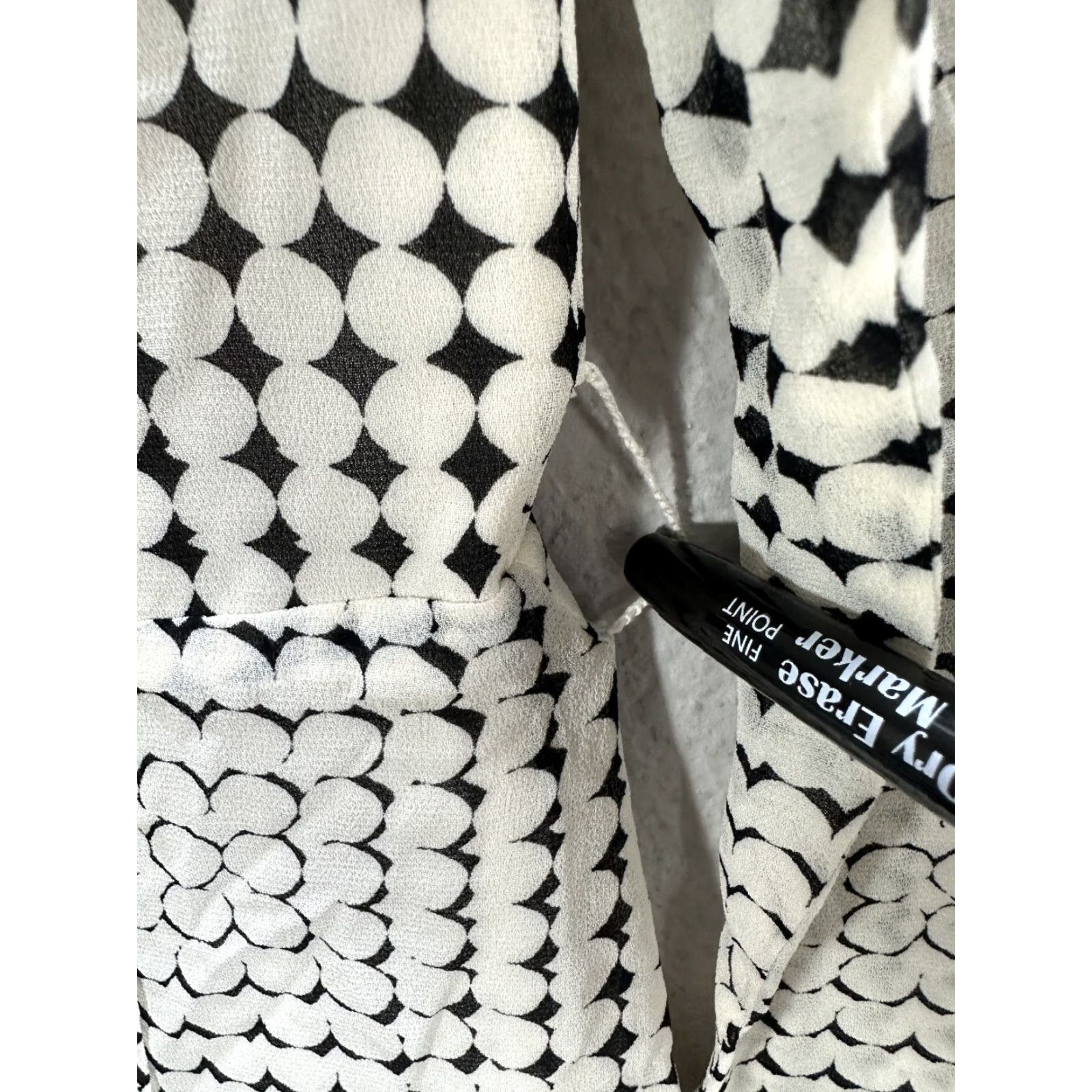 Reiss Reiss Elissa Spot Printed Flippy Dress Beige Black Pleated Mini Viscose Sz 4 New Size S / US 4 / IT 40 - 7 Thumbnail