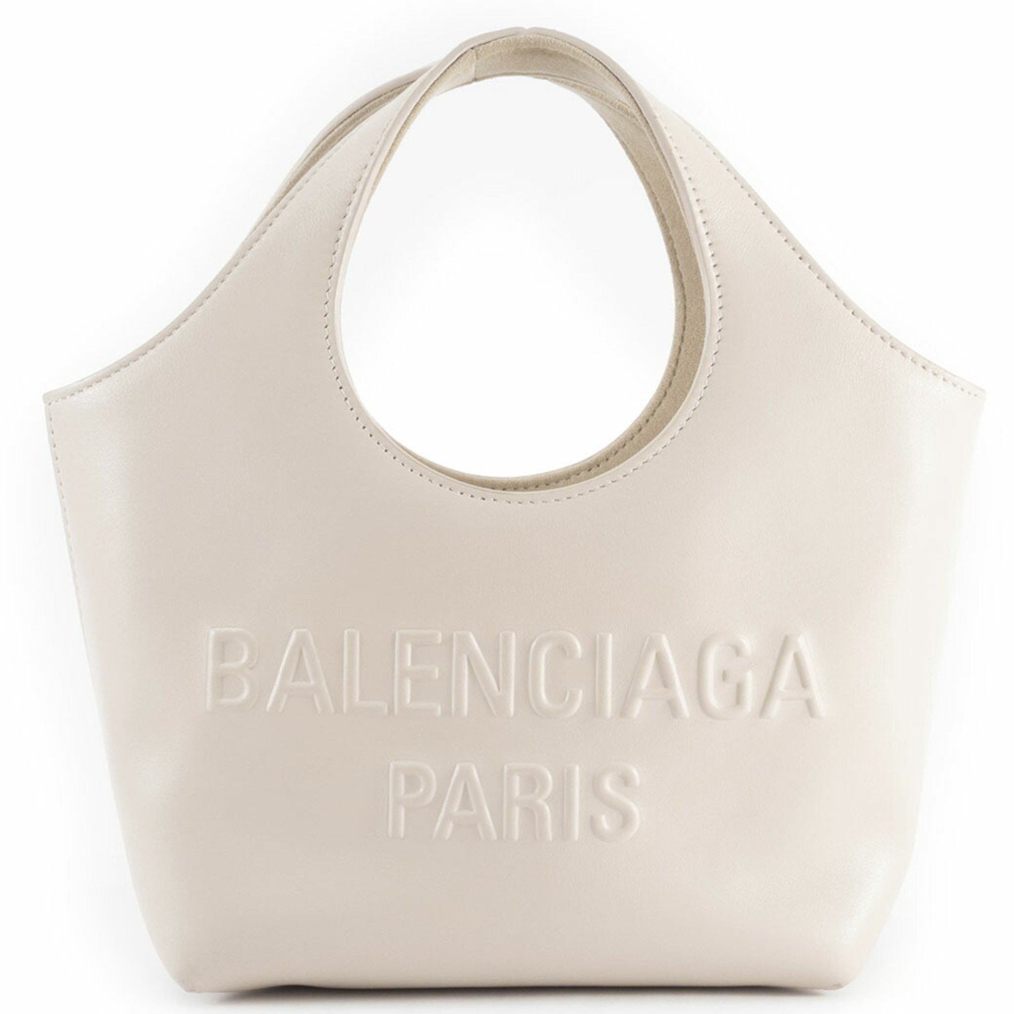 Balenciaga Balenciaga Mary Kate XS Tote Bag 747036 in Cream Leather Size ONE SIZE - 1 Thumbnail
