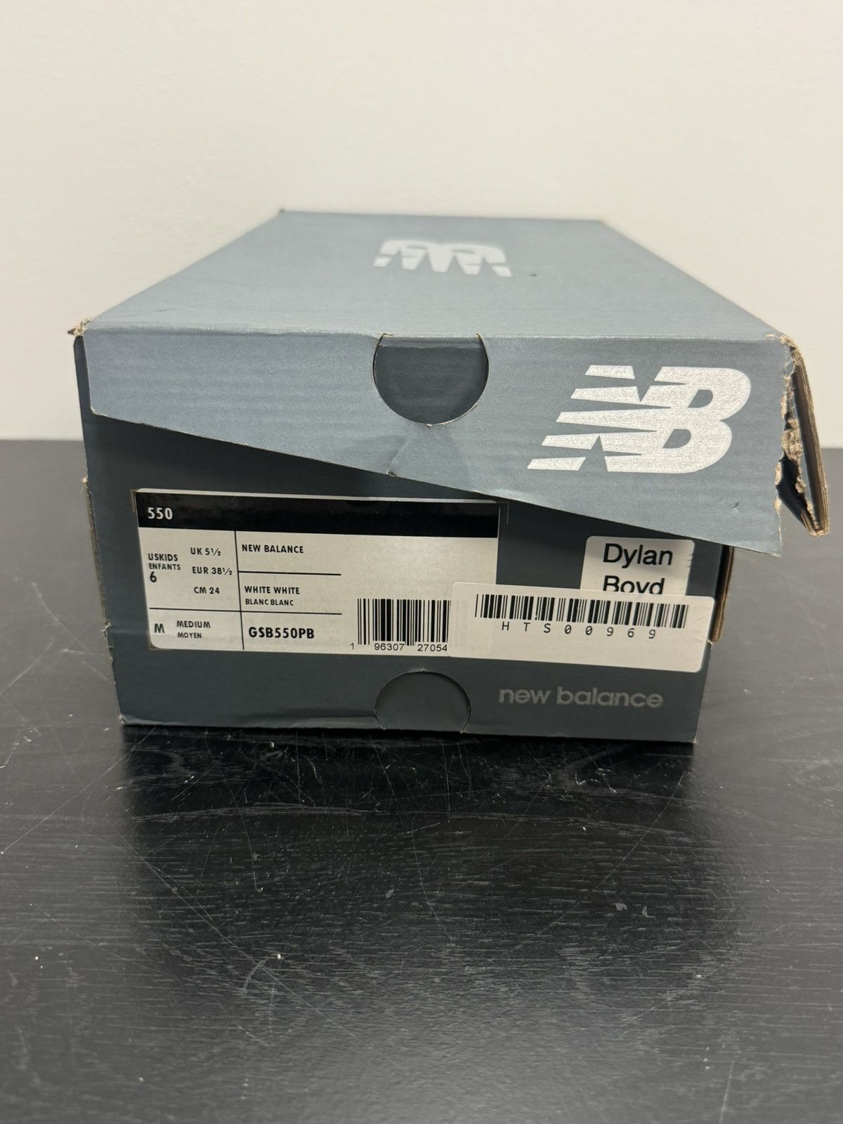 New Balance New balance 550 white grey (gs) Size US 6 / IT 36 - 7 Thumbnail