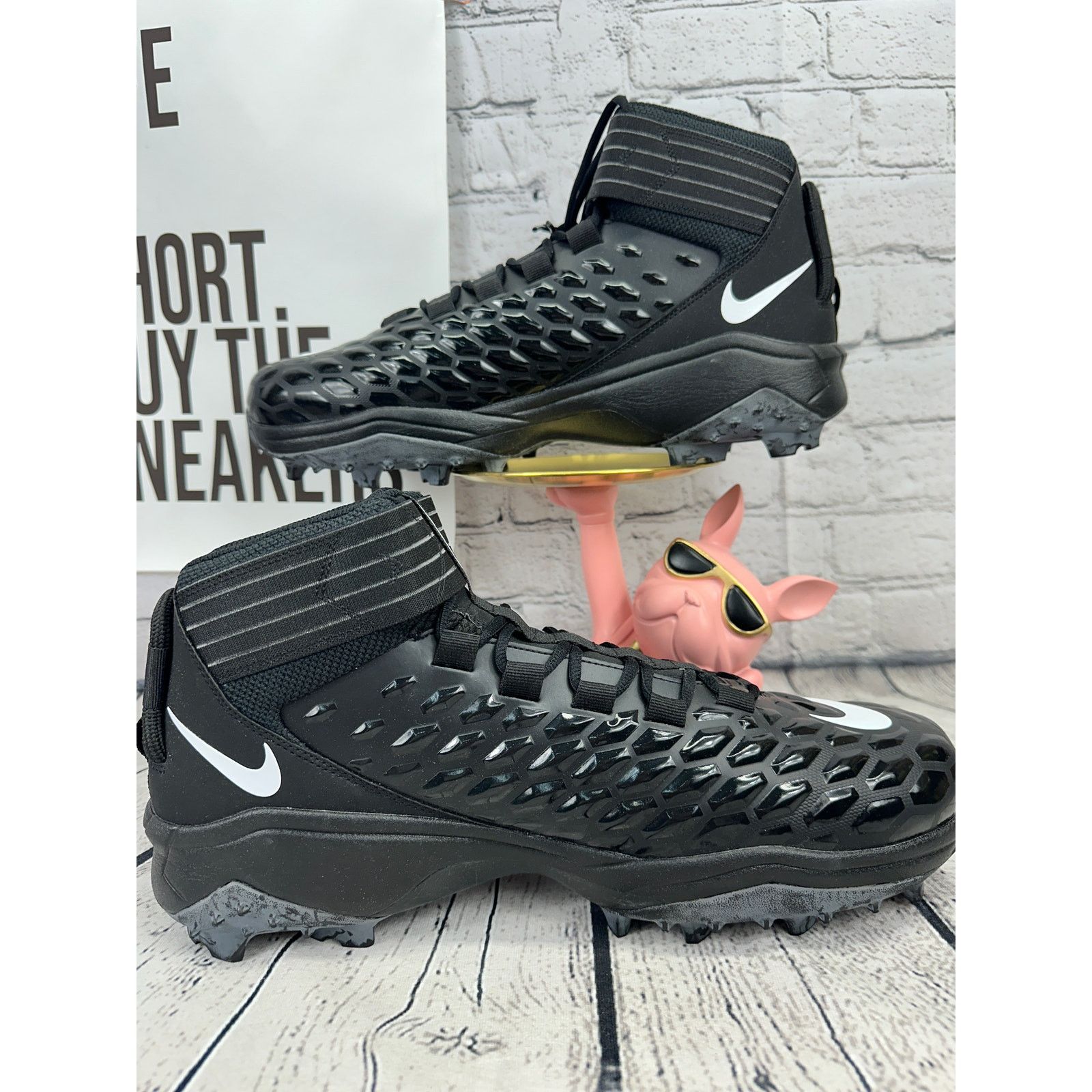 Nike Nike Force Savage Pro 2 Shark Football Cleats Mens 14.5 Size US 14 / EU 47 - 6 Thumbnail