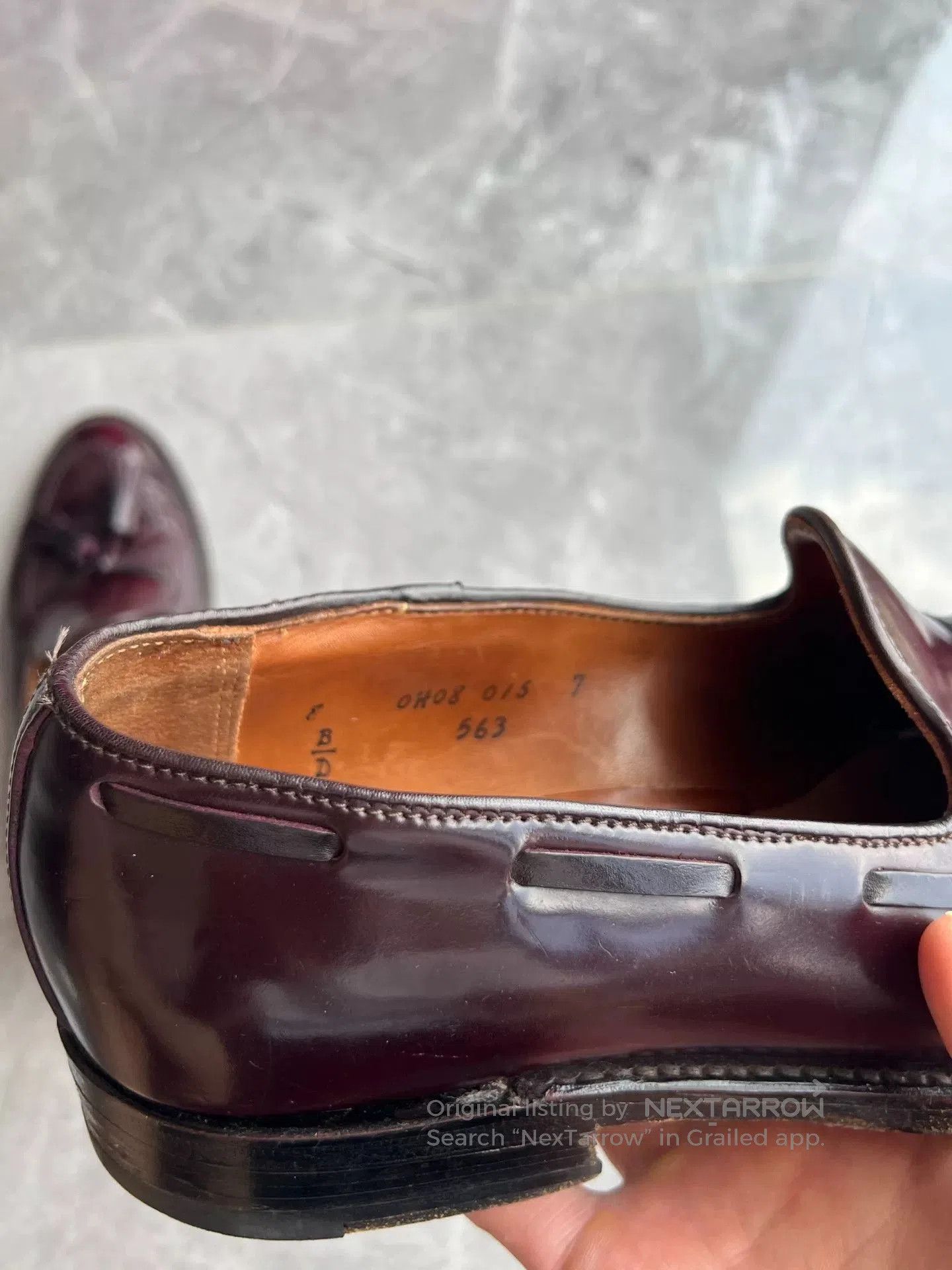 Alden Alden 563 Shell Cordovan Tassel Loafer. Size US 8 / EU 41 - 7 Thumbnail