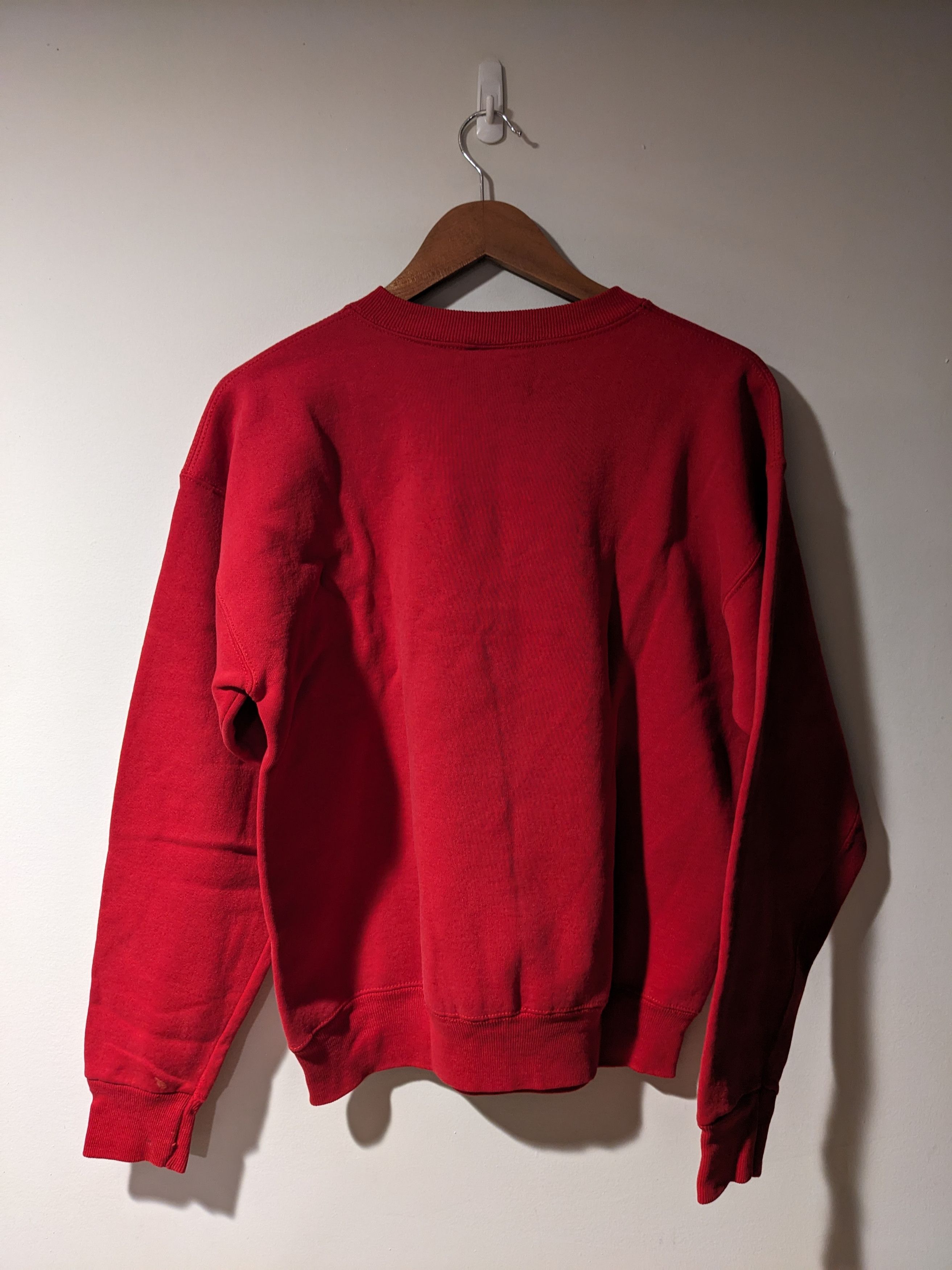 Hard Rock Cafe × Vintage Vintage 90s Hard Rock Cafe Chicago Red Medium Sweatshirt Size US M / EU 48-50 / 2 - 10 Thumbnail